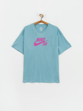 T-shirt Nike SB Logo (denim turq)
