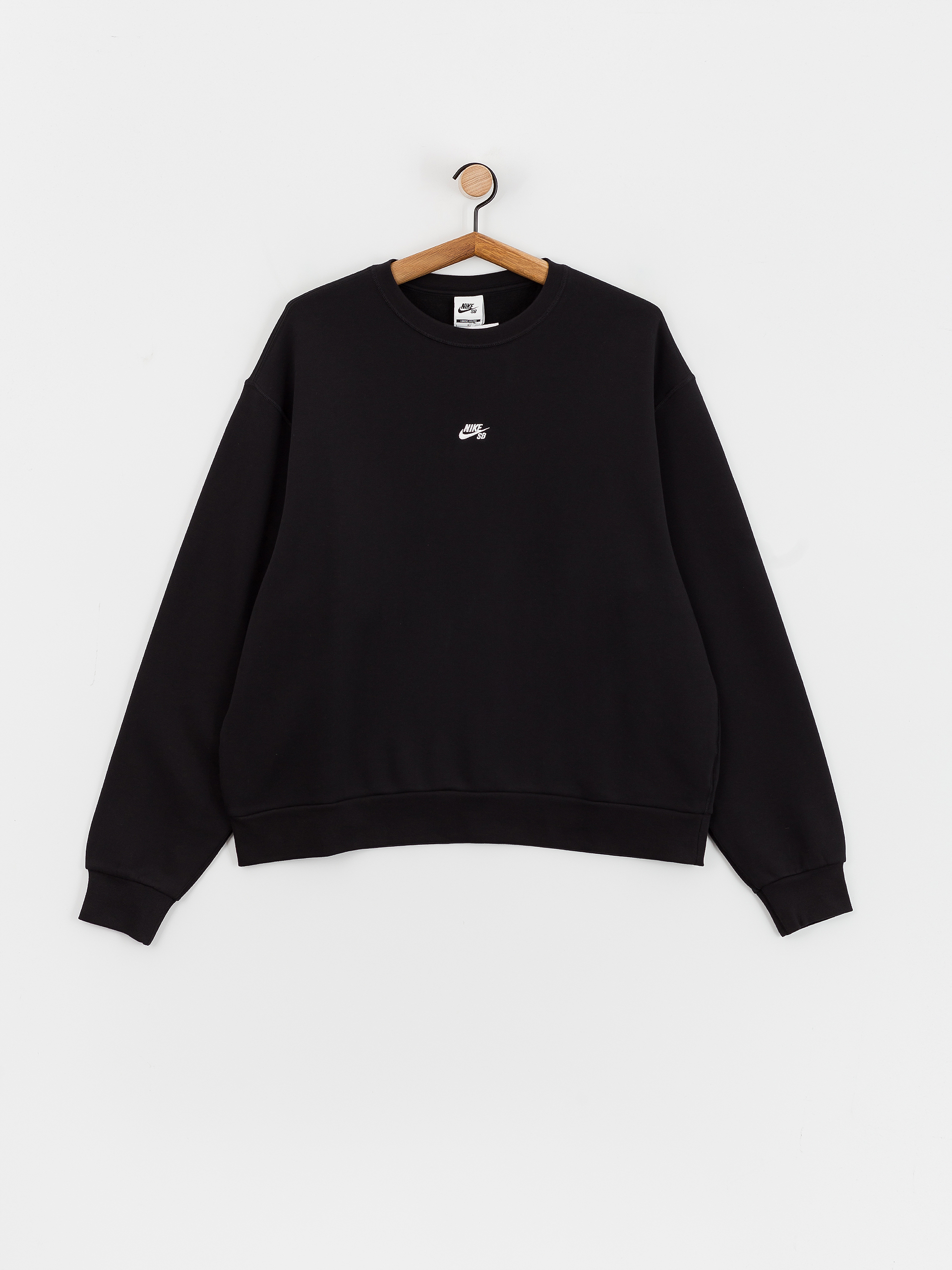 Bluza Nike SB Essential Logo Crew (black/white)