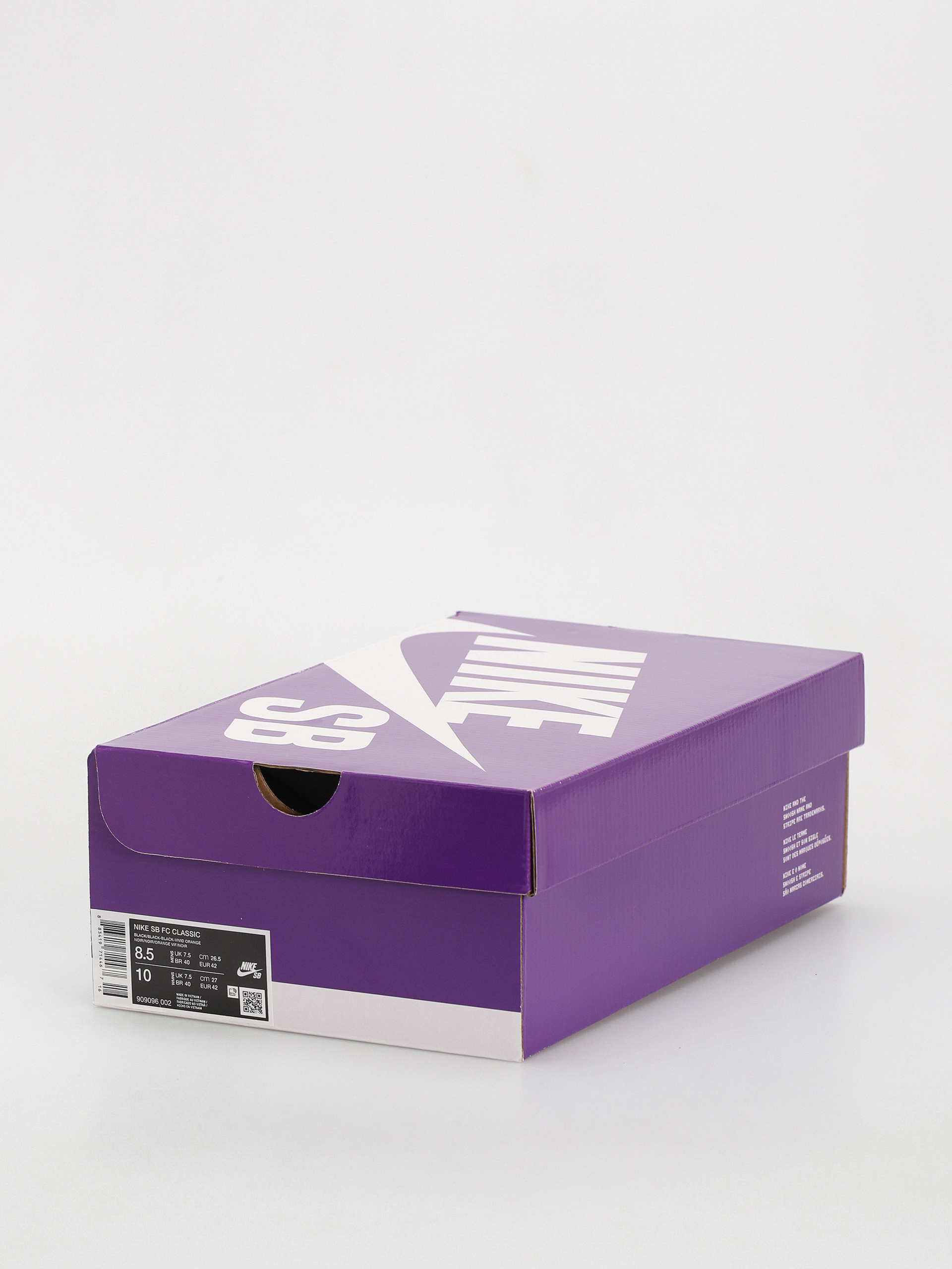 Buty Nike SB Sb Fc Classic (black/black black vivid orange)