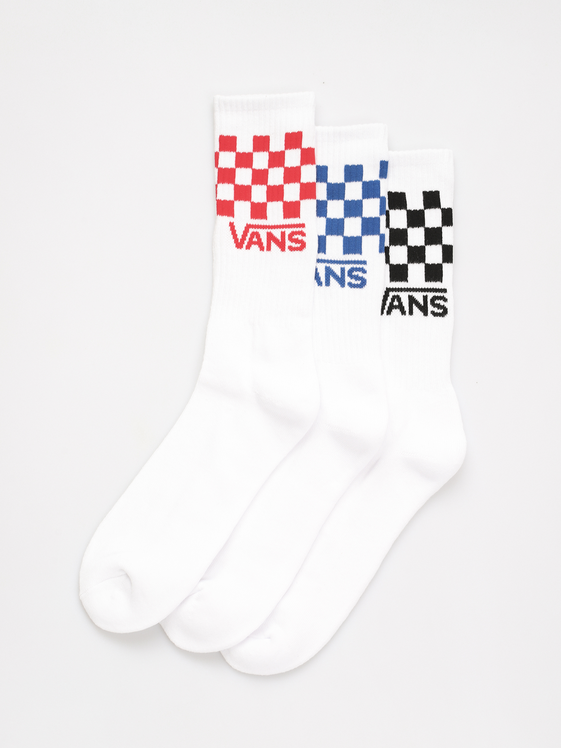 Skarpetki Vans Classic Check Crew (white)