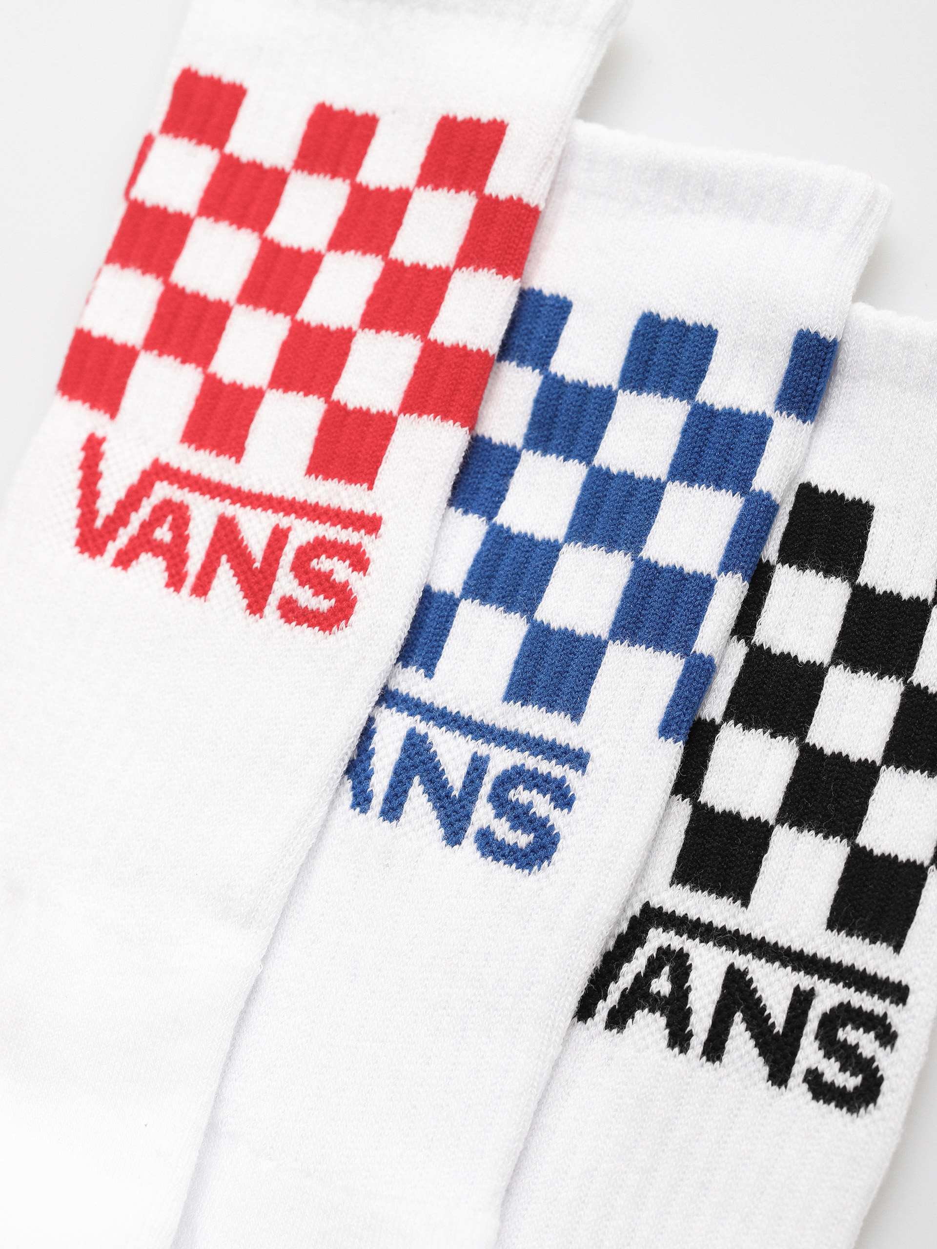 Skarpetki Vans Classic Check Crew (white)