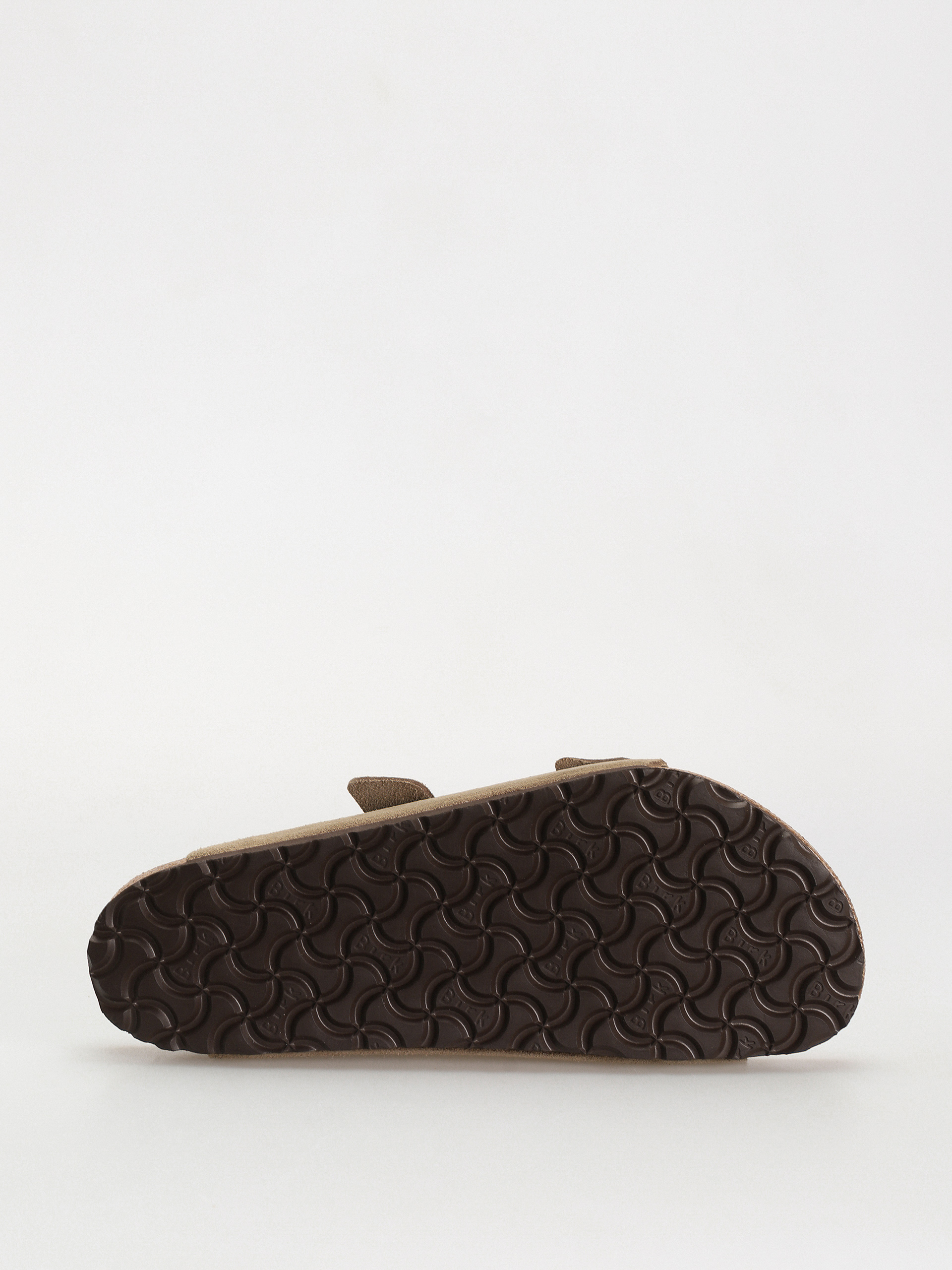 Klapki Birkenstock Arizona Suede Leather Regular (taupe)