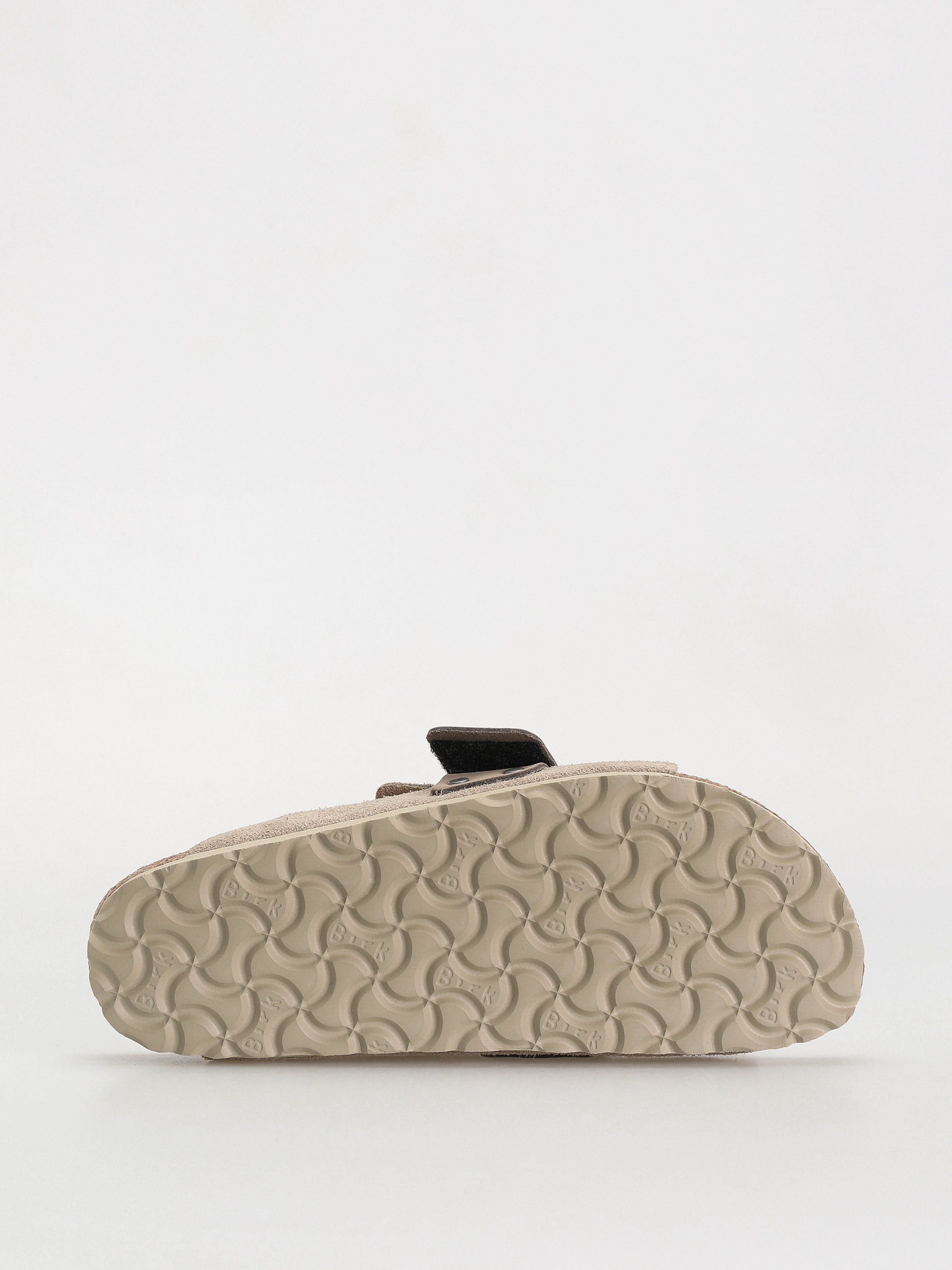 Klapki Birkenstock Kyoto Nubuck Suede Leather Narrow Wmn (taupe)