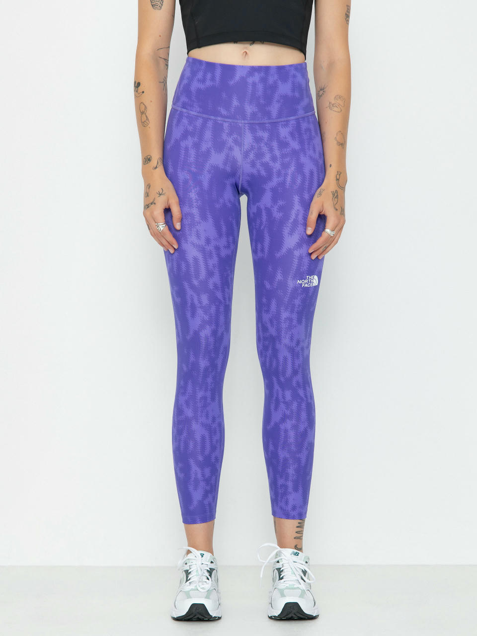 Legginsy The North Face Flex 25In Tight Print Wmn (optic violet abstract p)