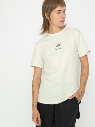 T-shirt The North Face Coordinates Wmn (white dune)