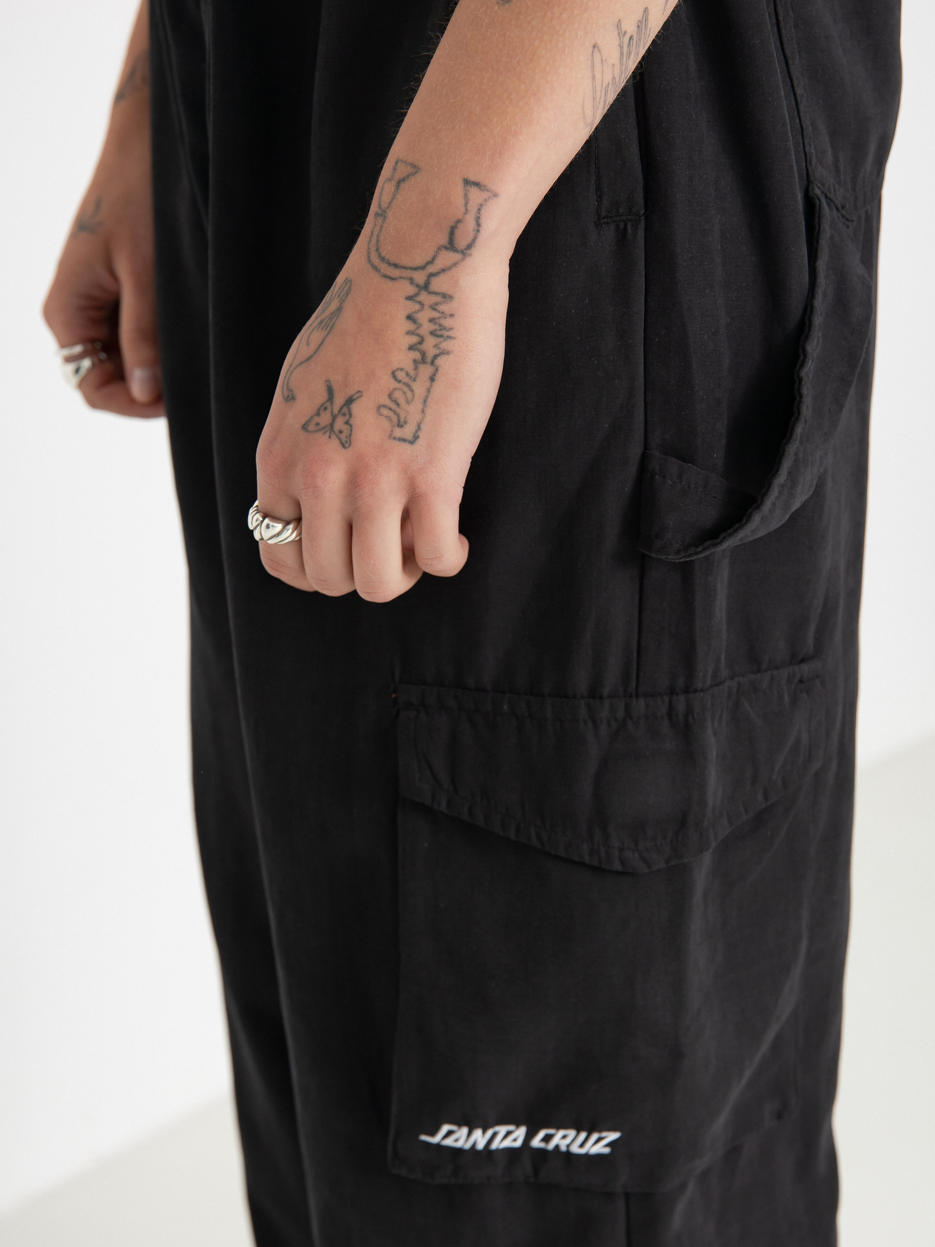 Spodnie Santa Cruz Odyssey Wmn (washed black)