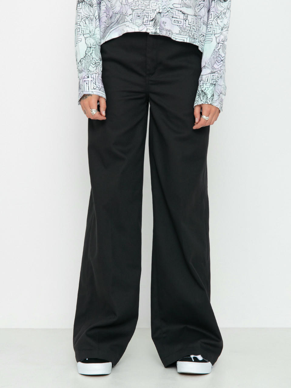 Spodnie Dickies Wide Leg Wmn (black)