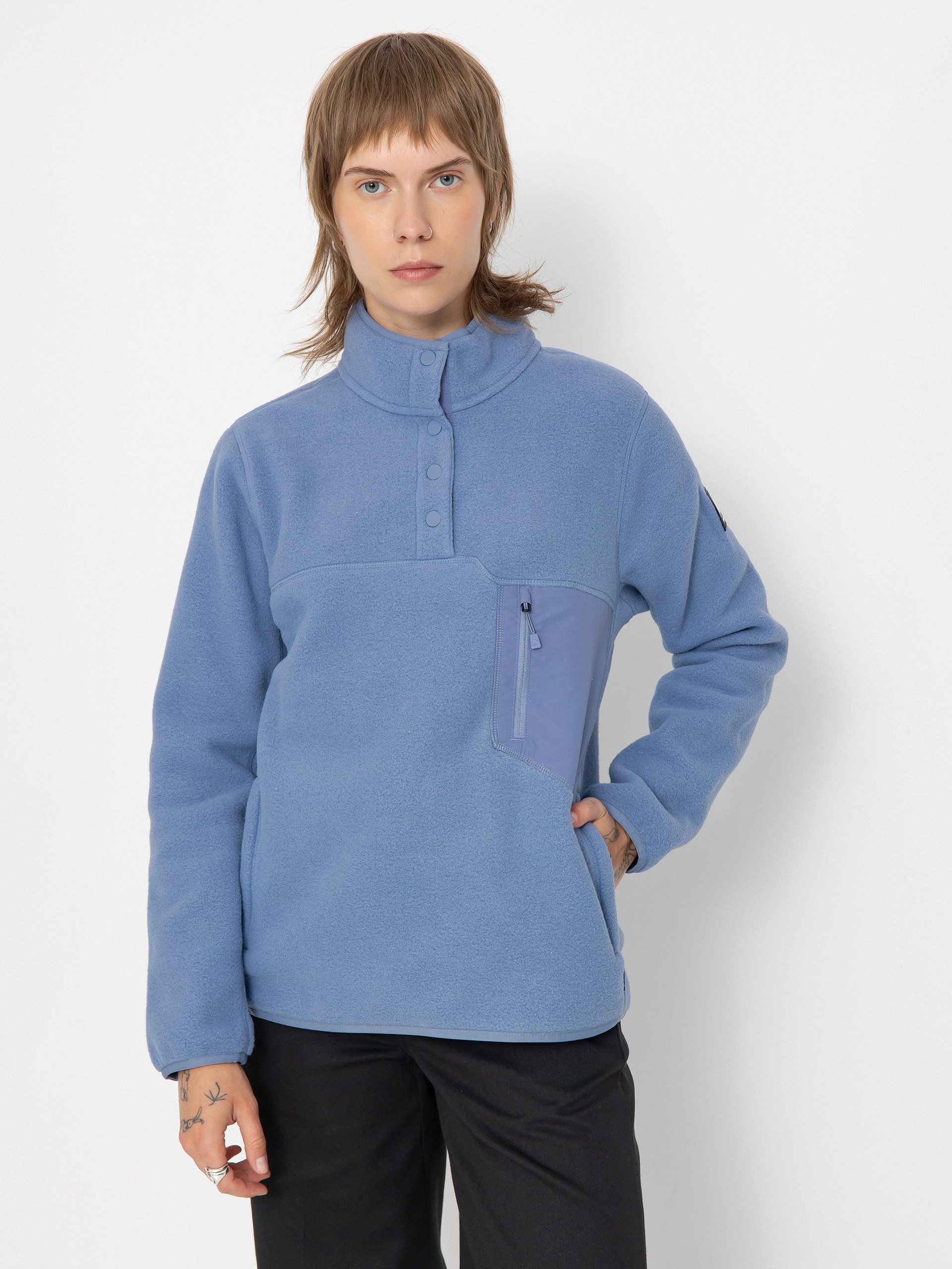 Bluza z kapturem Burton Cinder Wmn (slate blue)