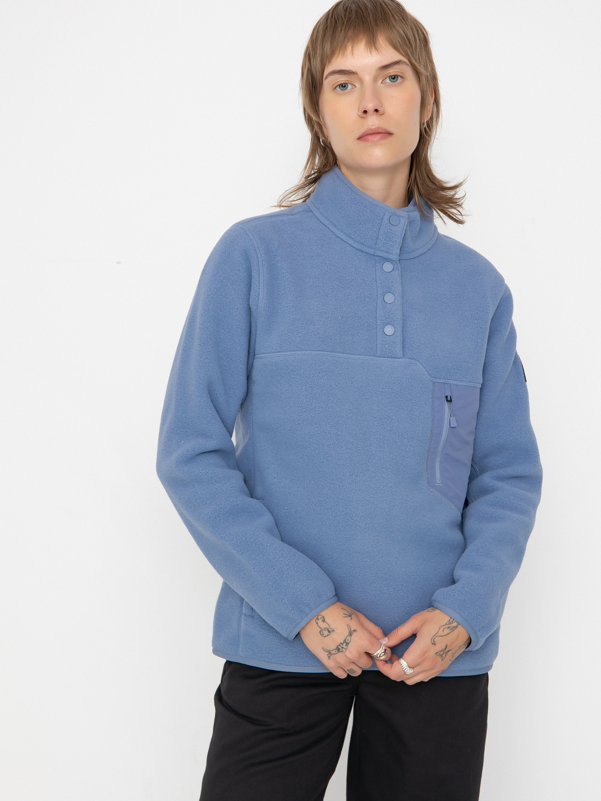 Bluza z kapturem Burton Cinder Wmn (slate blue)