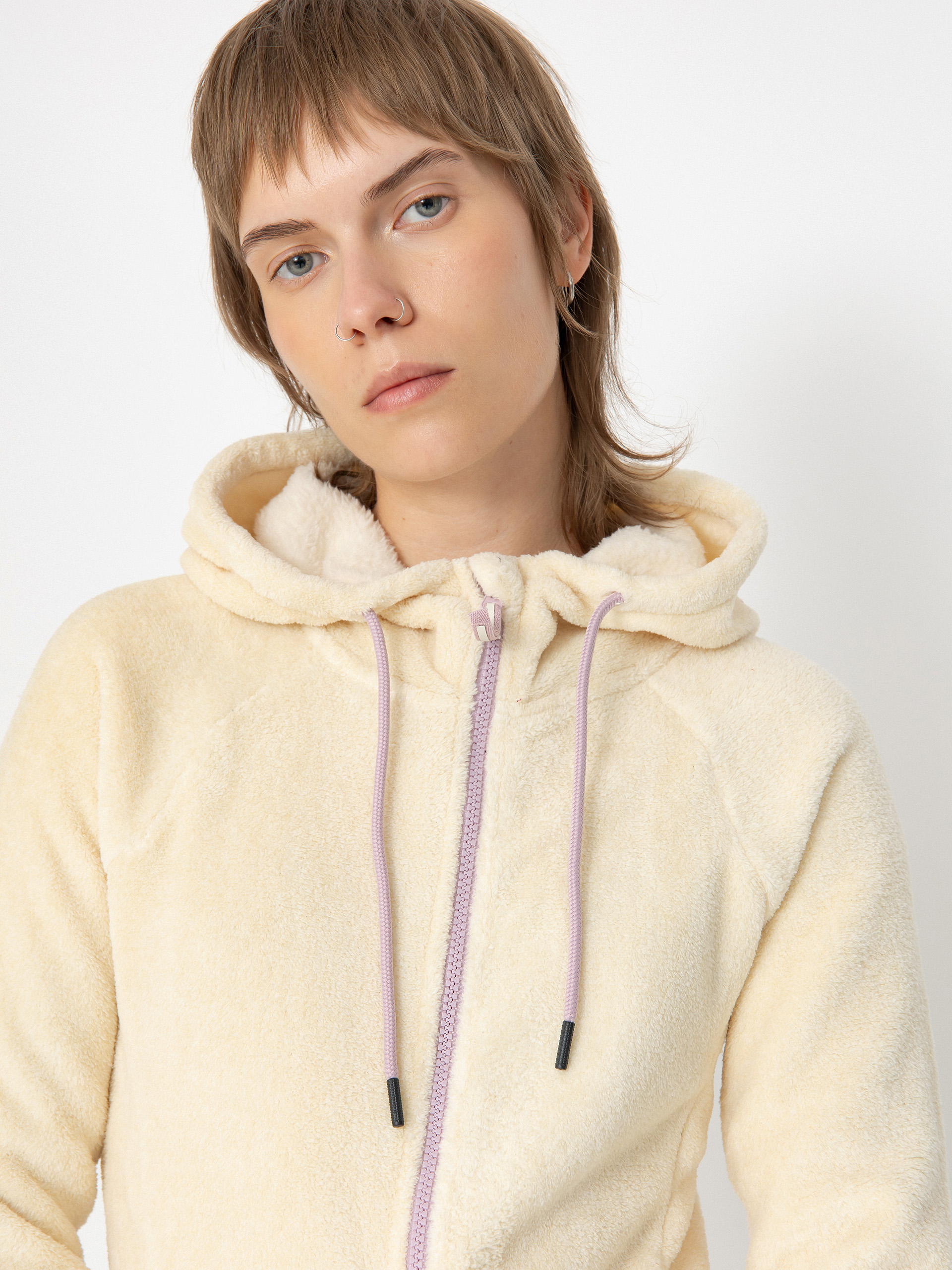 Bluza z kapturem Roxy Samba Mambo ZHD Wmn (creamy)