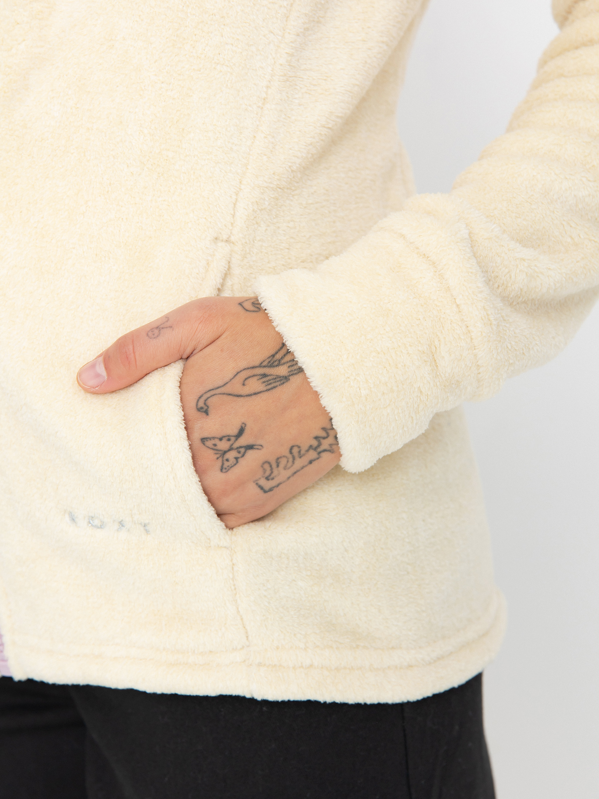 Bluza z kapturem Roxy Samba Mambo ZHD Wmn (creamy)