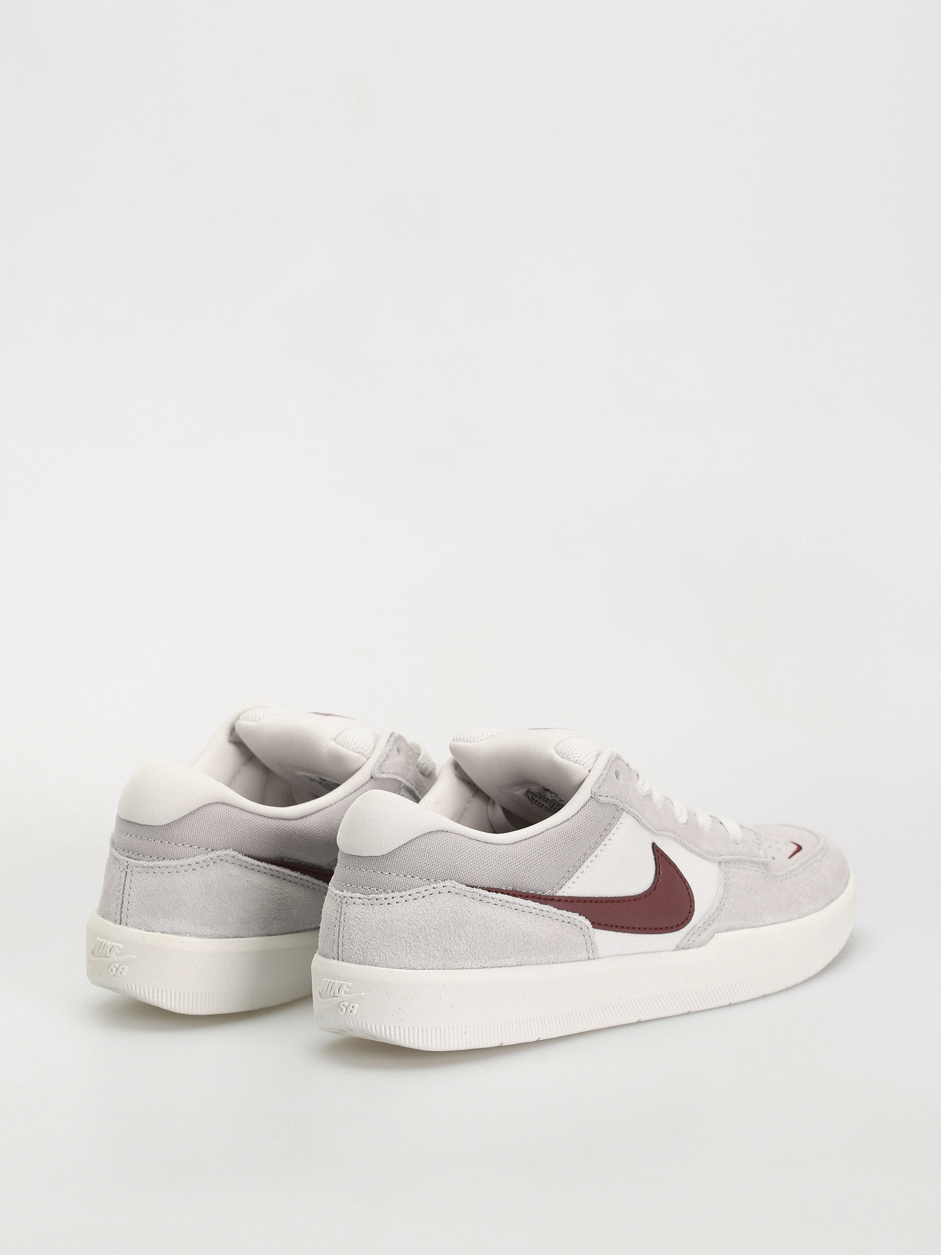 Buty Nike SB Force 58 (platinum tint/dark team red wolf grey)