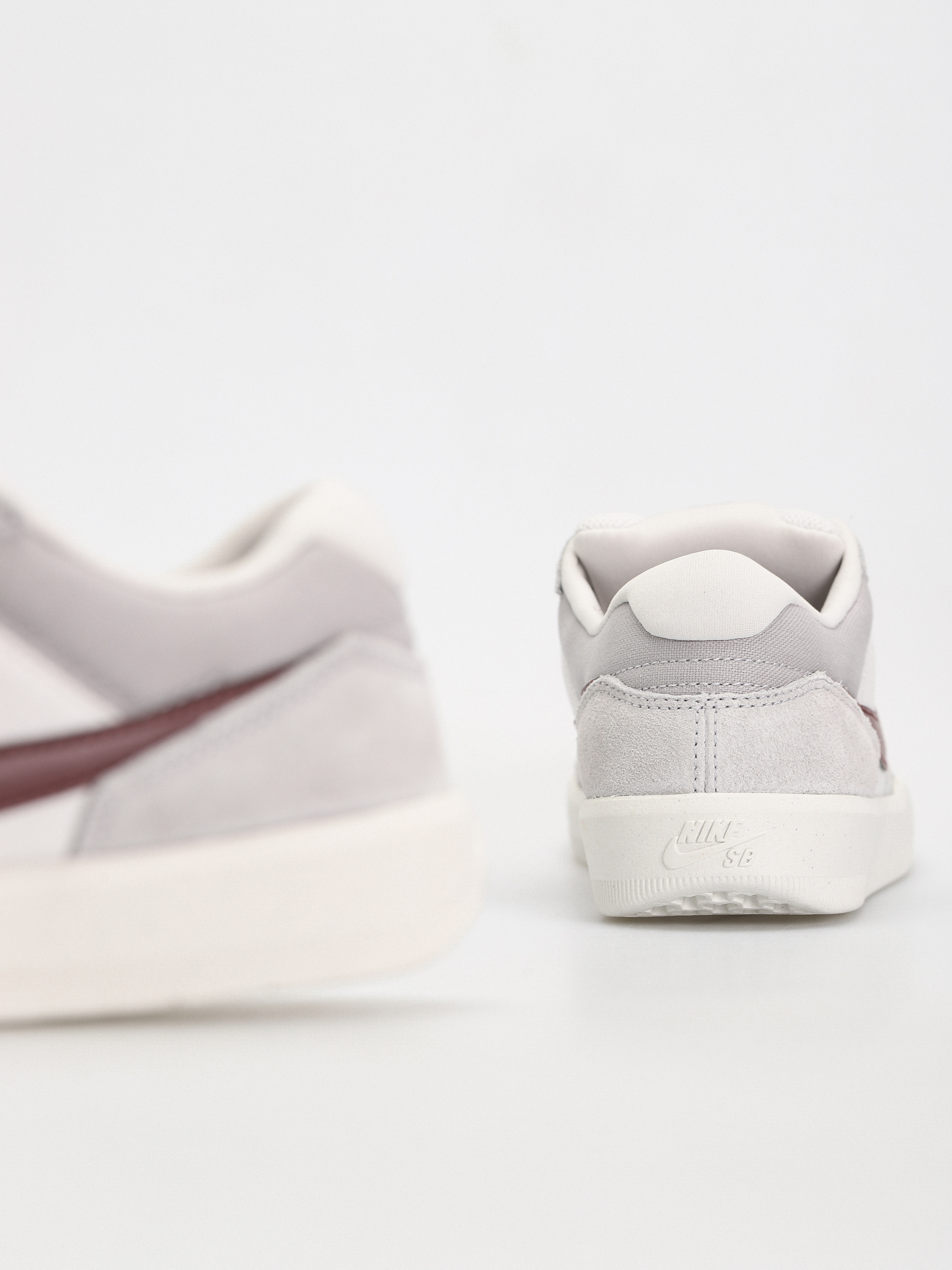 Buty Nike SB Force 58 (platinum tint/dark team red wolf grey)