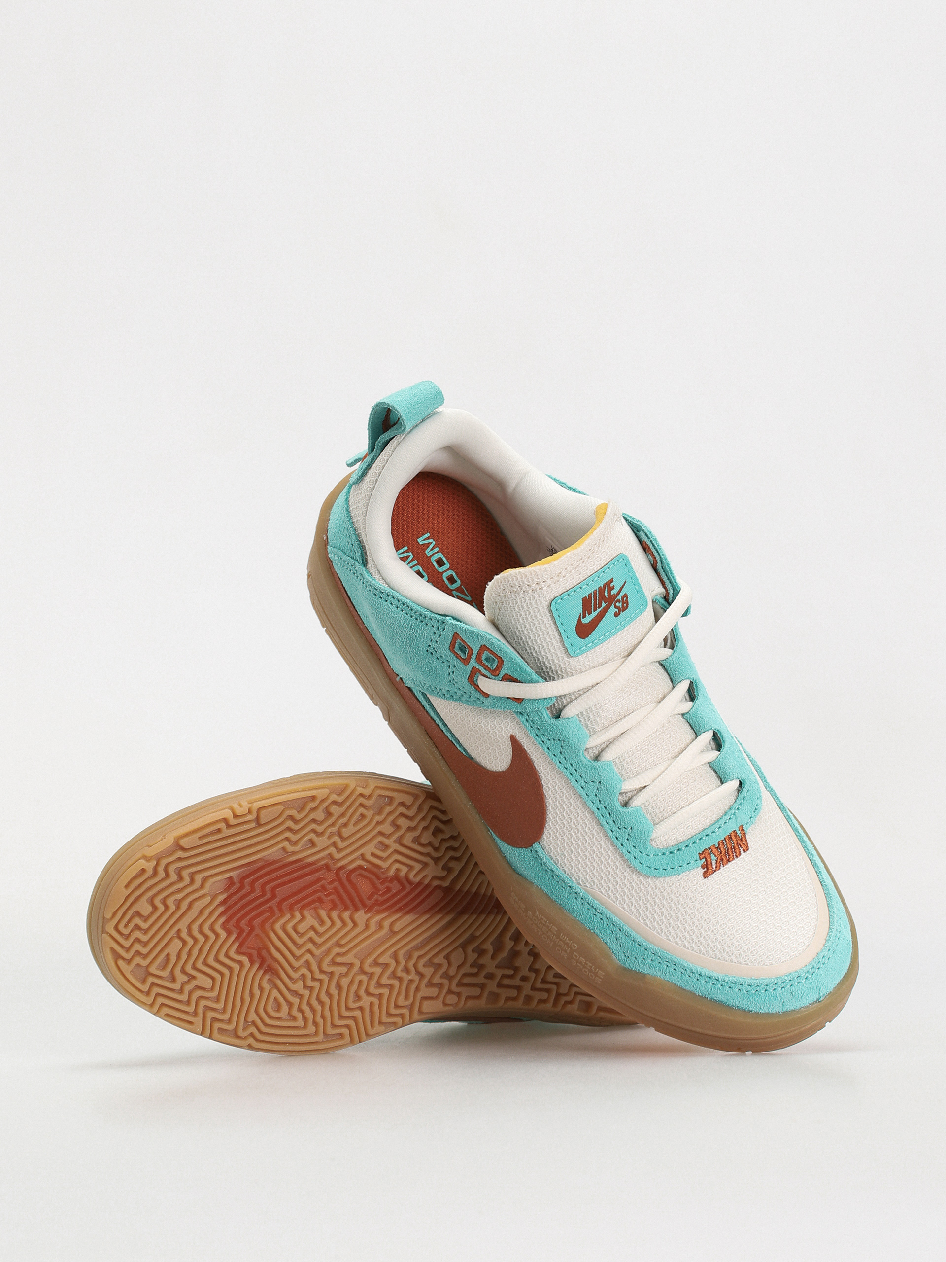 Buty Nike SB Day One JR (green frost/dark russet phantom)