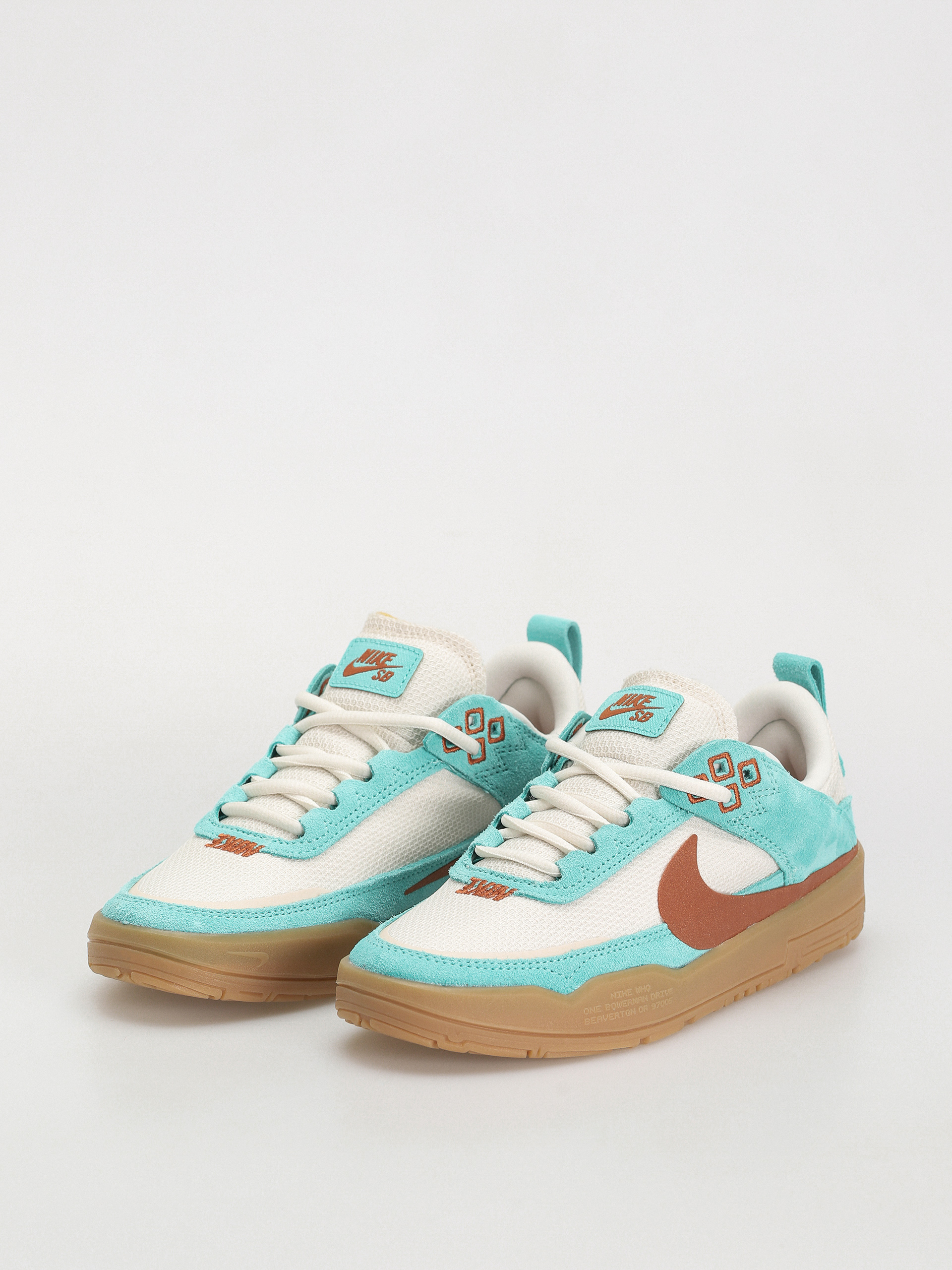 Buty Nike SB Day One JR (green frost/dark russet phantom)