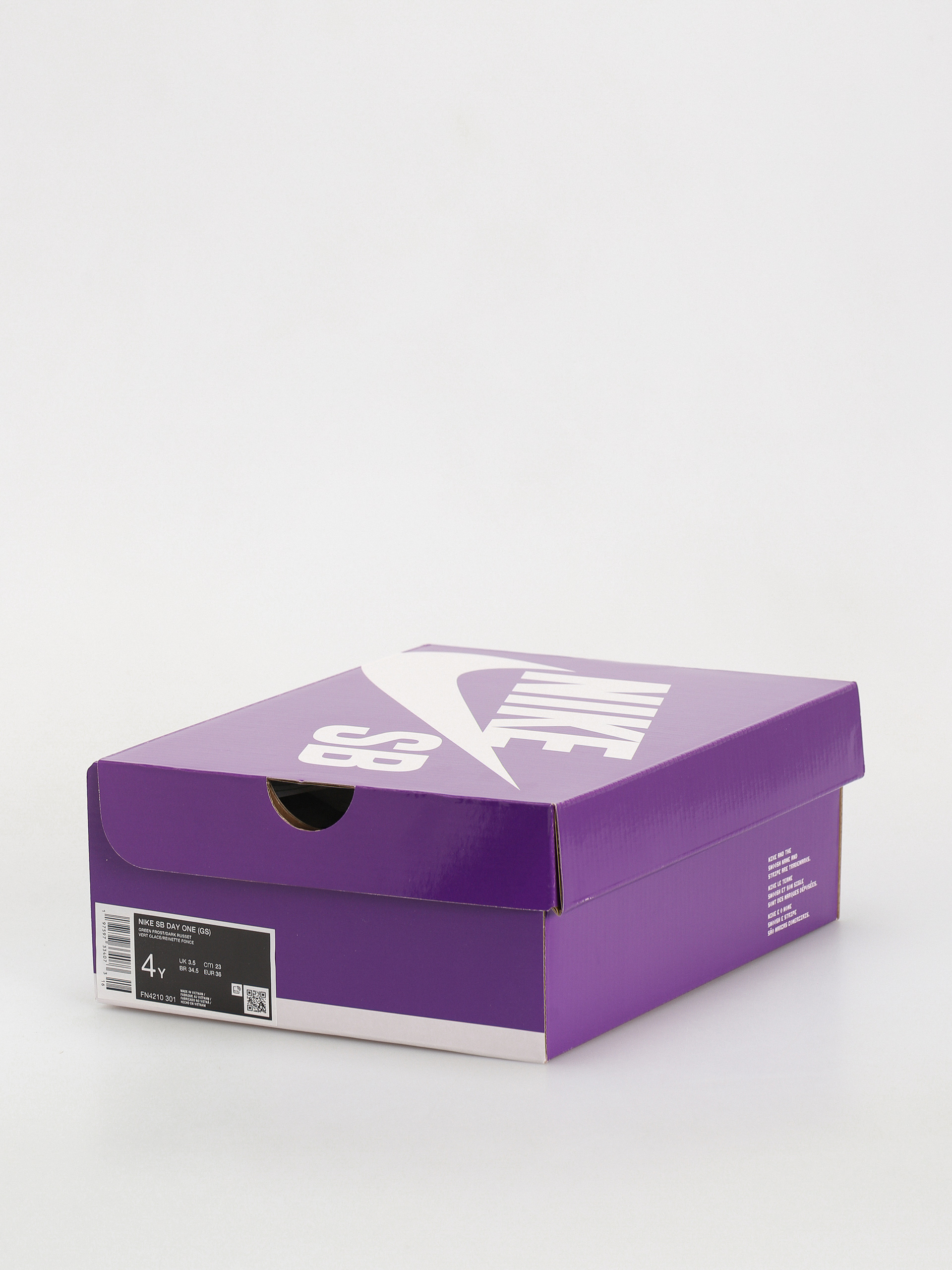Buty Nike SB Day One JR (green frost/dark russet phantom)