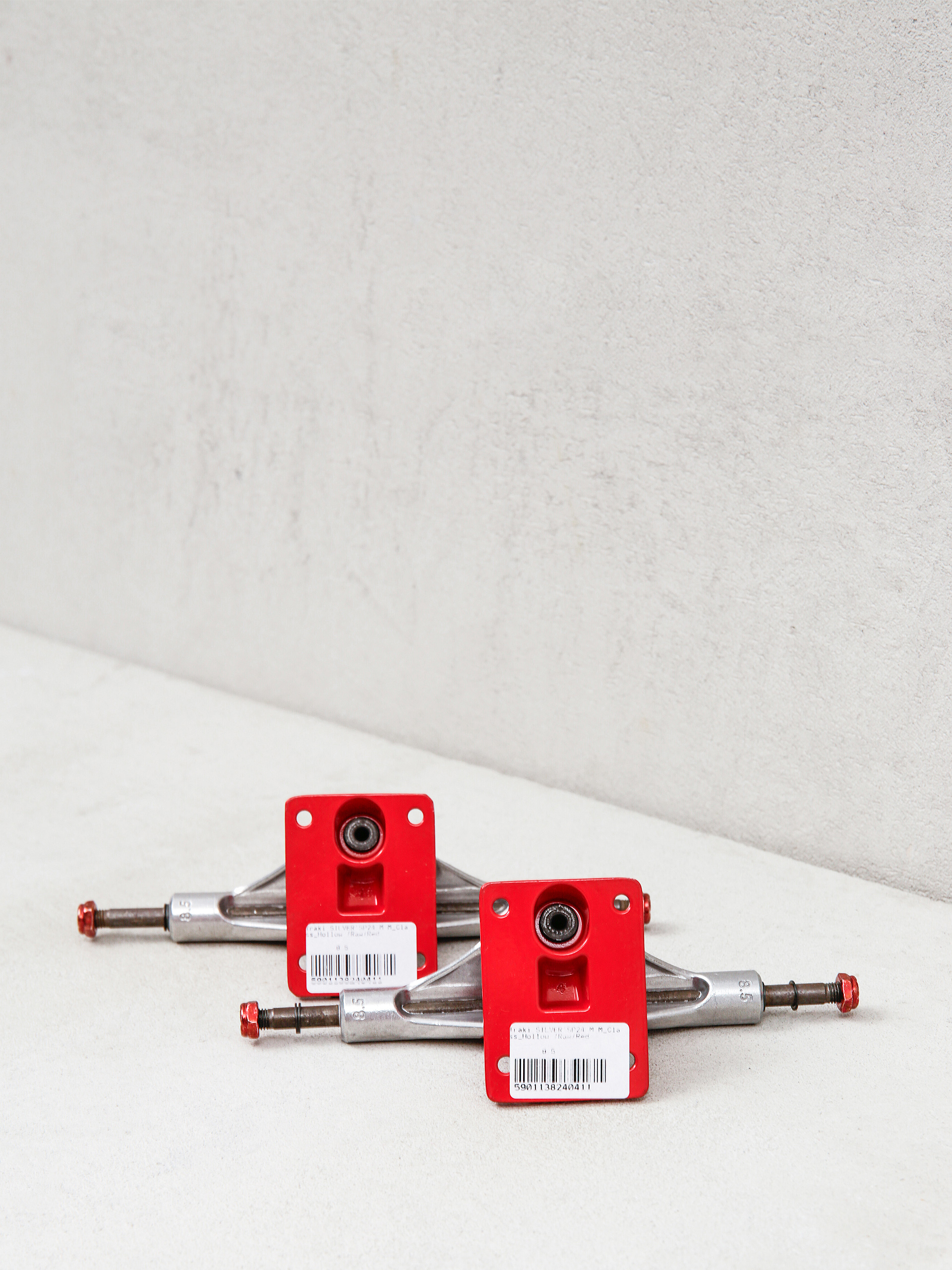 Traki Silver M Class Hollow (raw/red)