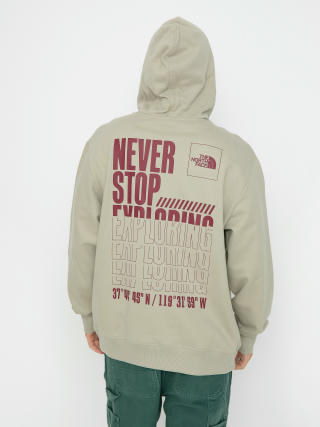 Bluza z kapturem The North Face Coordinates HD (clay grey)