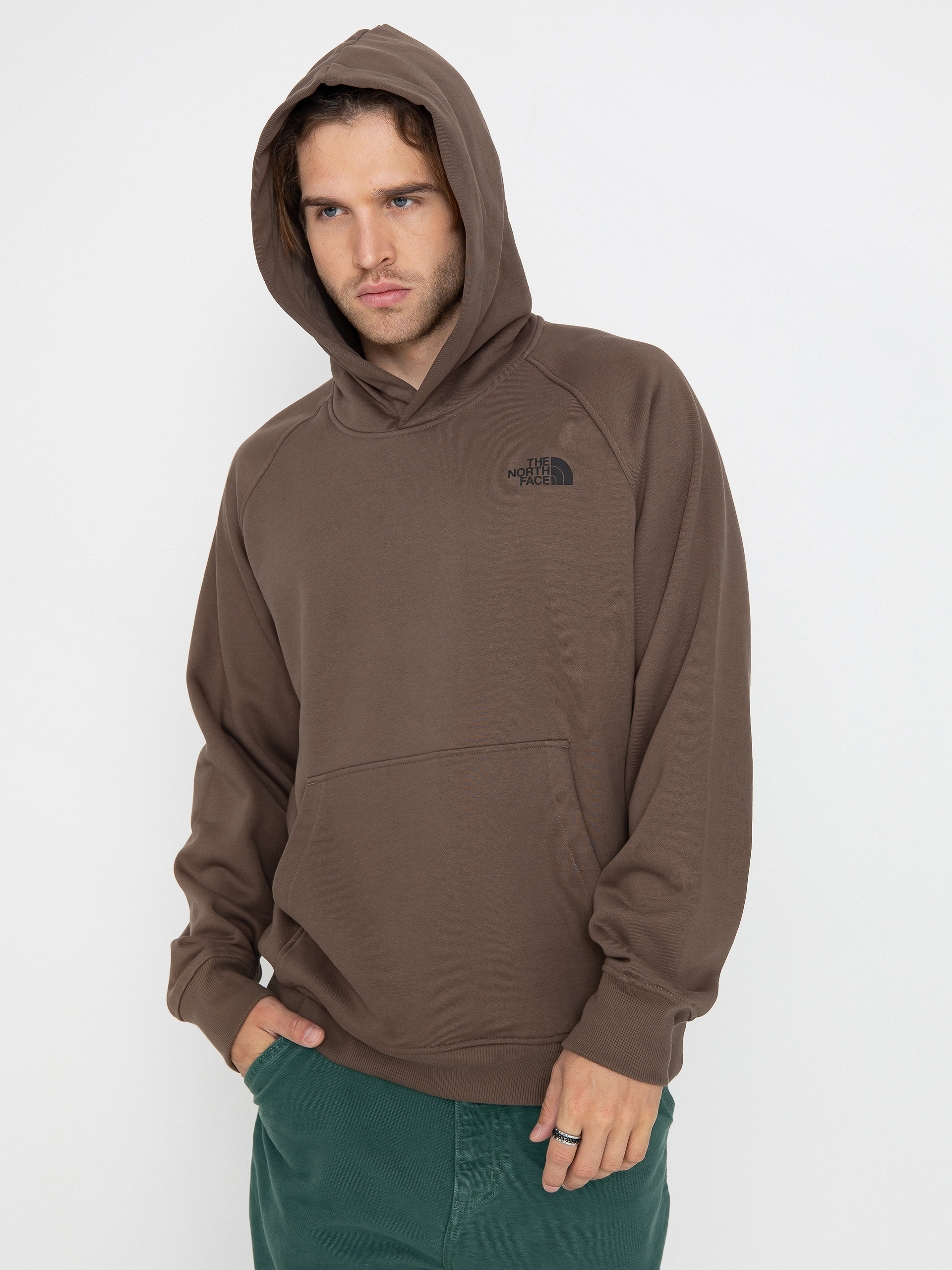 Bluza z kapturem The North Face Raglan Box Nse HD (smokey brown)
