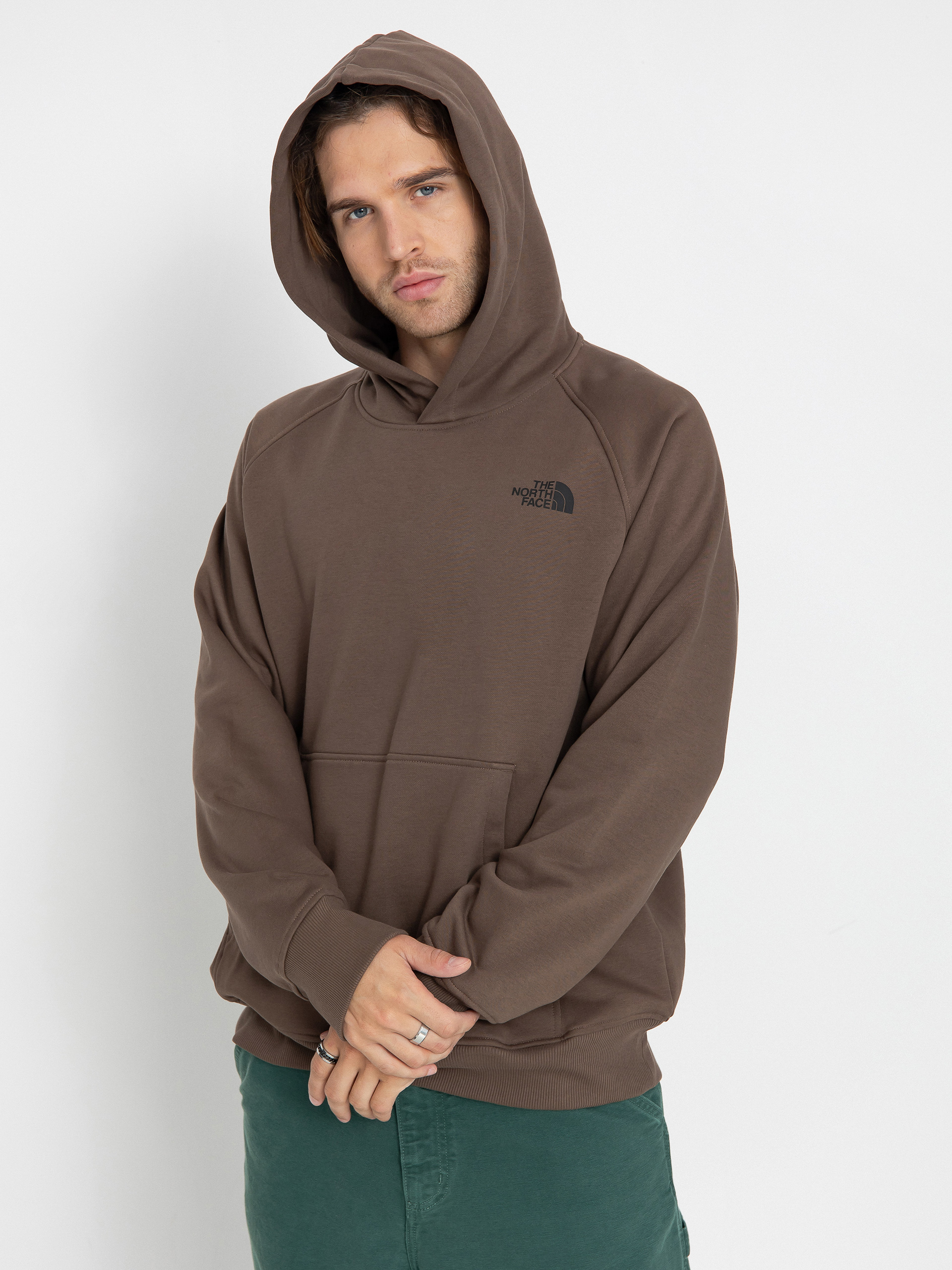 Bluza z kapturem The North Face Raglan Box Nse HD (smokey brown)