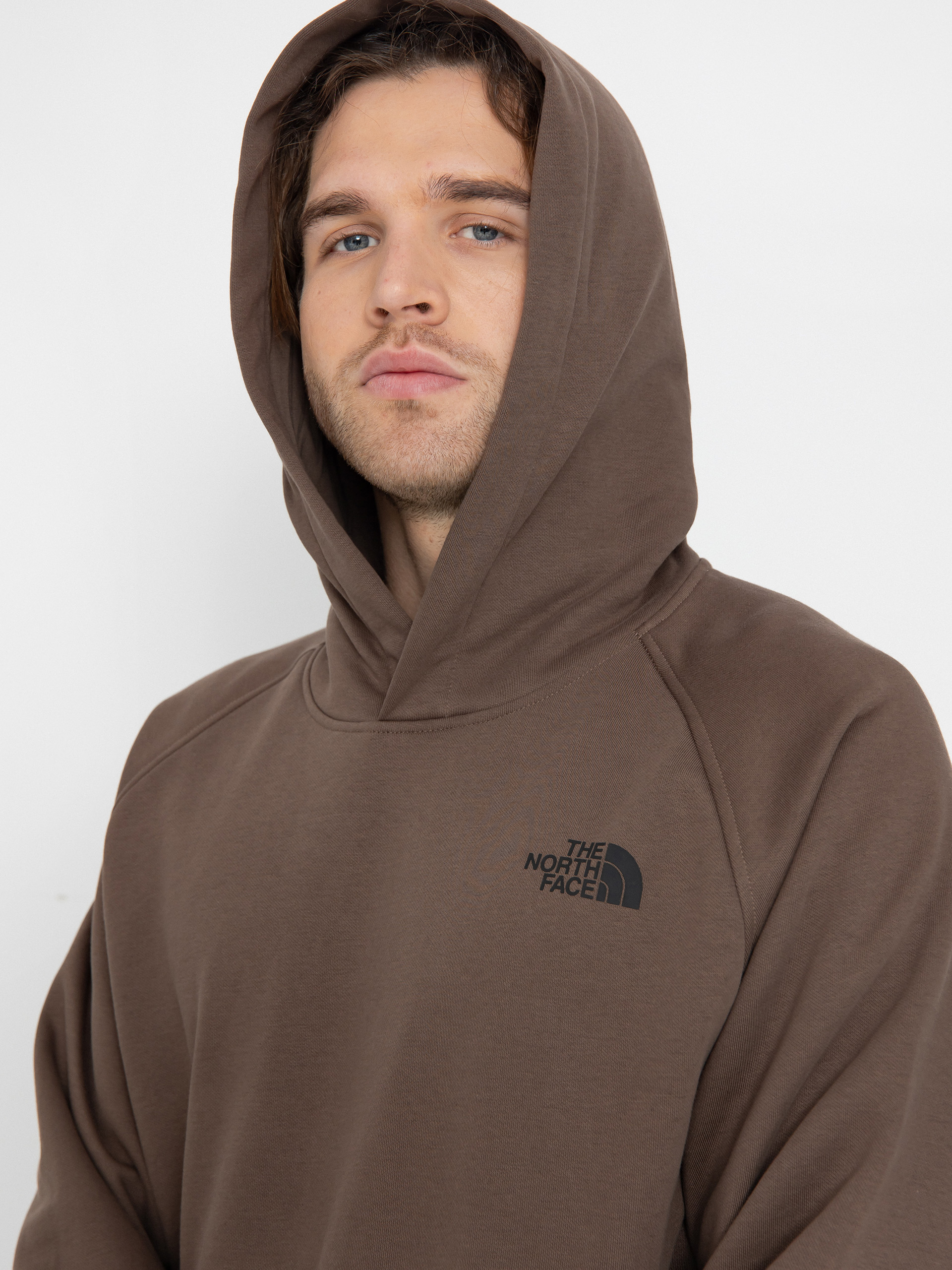 Bluza z kapturem The North Face Raglan Box Nse HD (smokey brown)