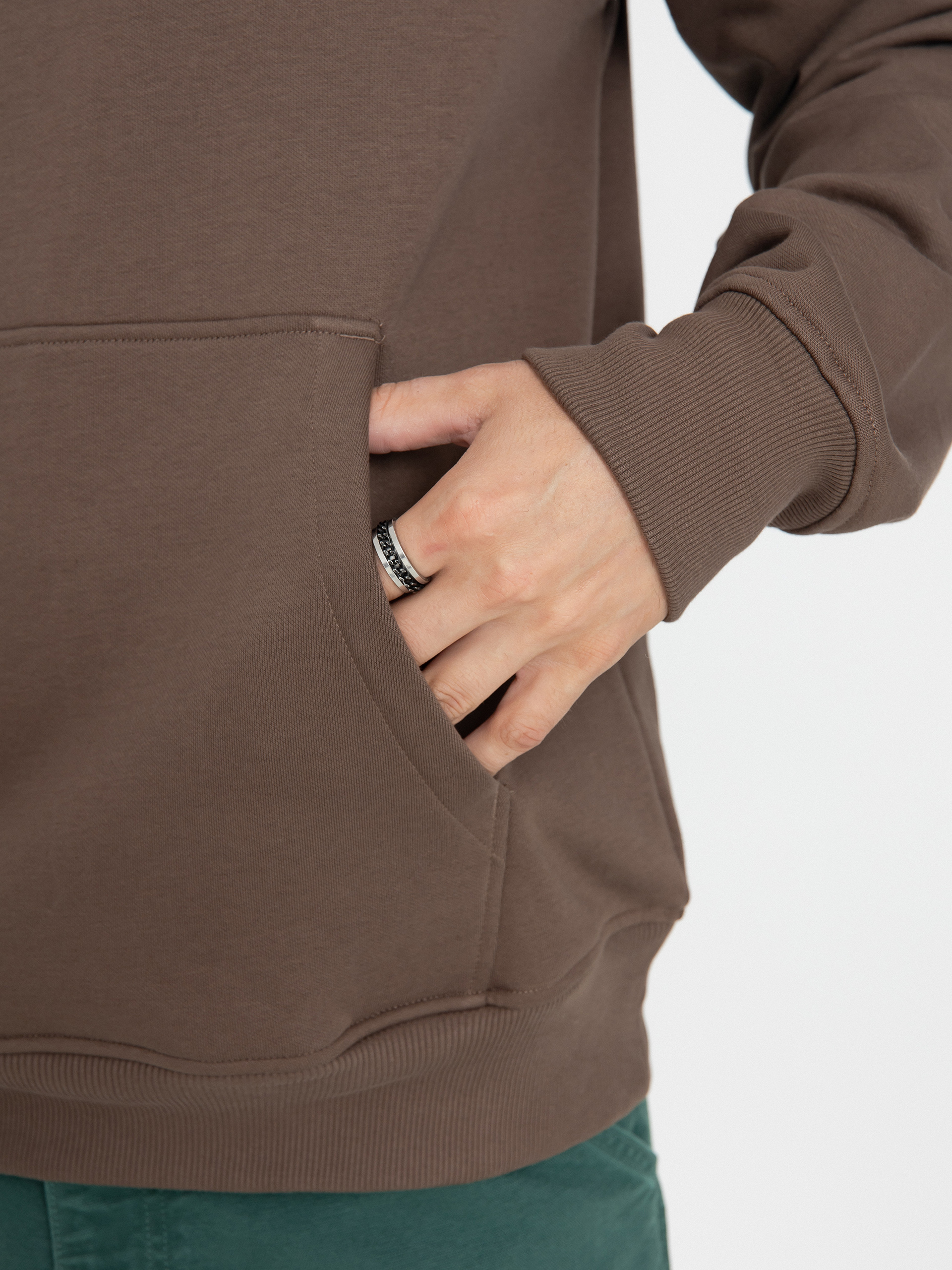Bluza z kapturem The North Face Raglan Box Nse HD (smokey brown)