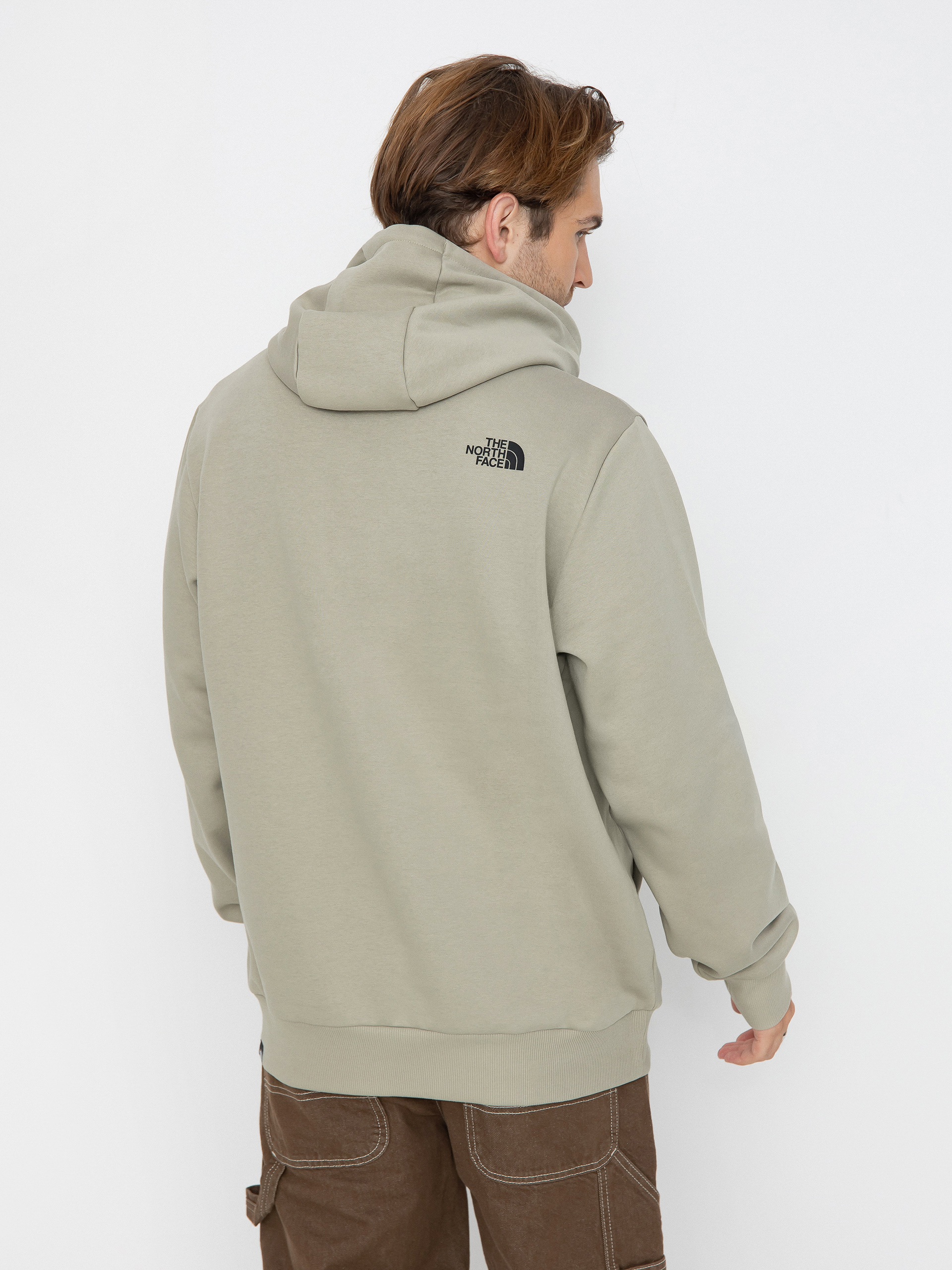 Bluza z kapturem The North Face Easy Graphic Infill HD (clay grey/tnf black 3d)