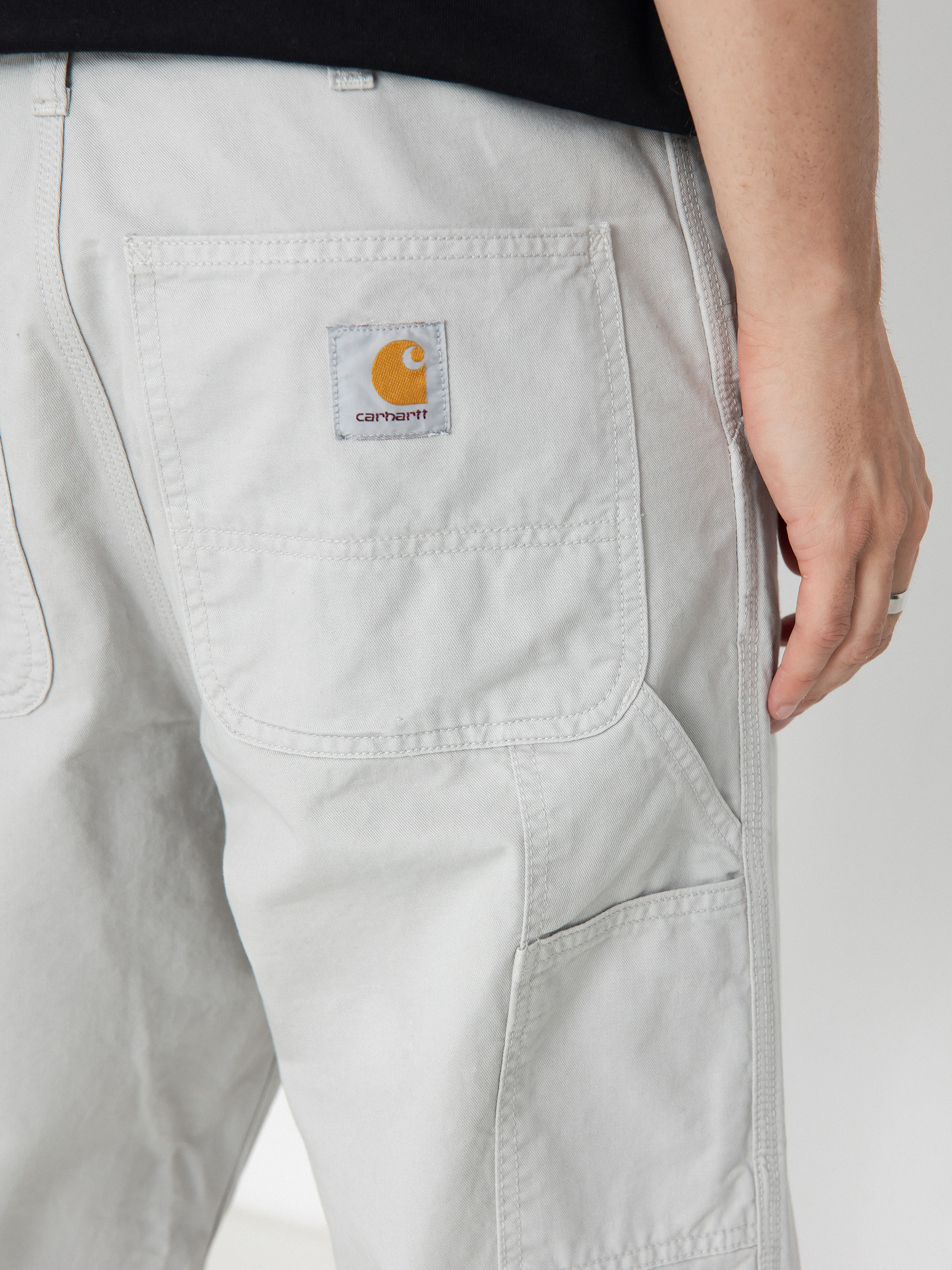 Spodnie Carhartt WIP Single Knee (sonic silver)