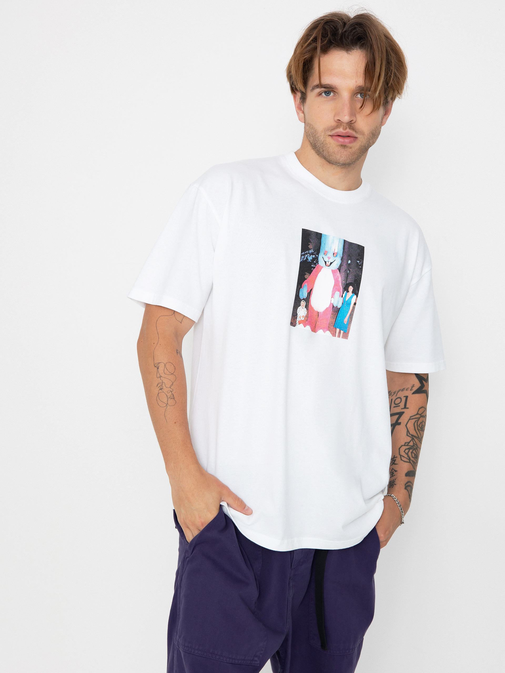 T-shirt Polar Skate Bunny (white)