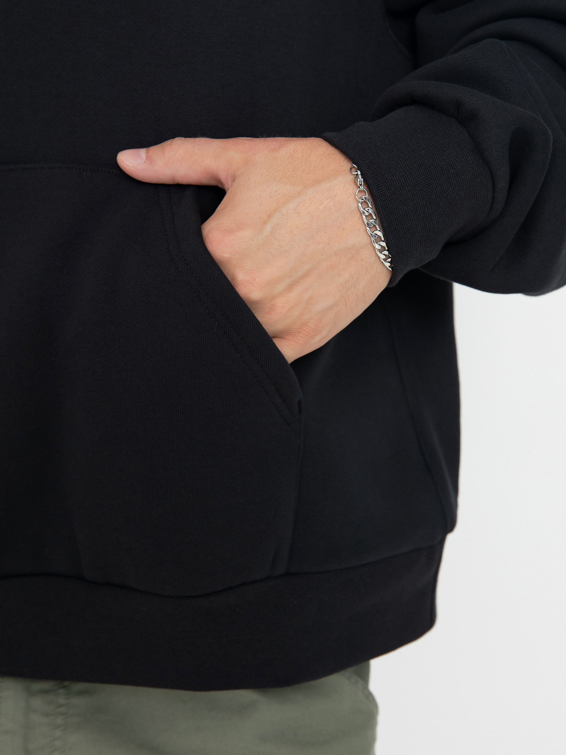 Bluza z kapturem Nike SB Essential Logo HD (black/white)