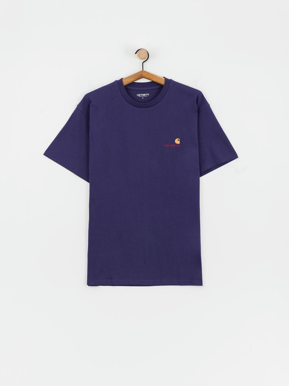 T-shirt Carhartt WIP American Script (aura)