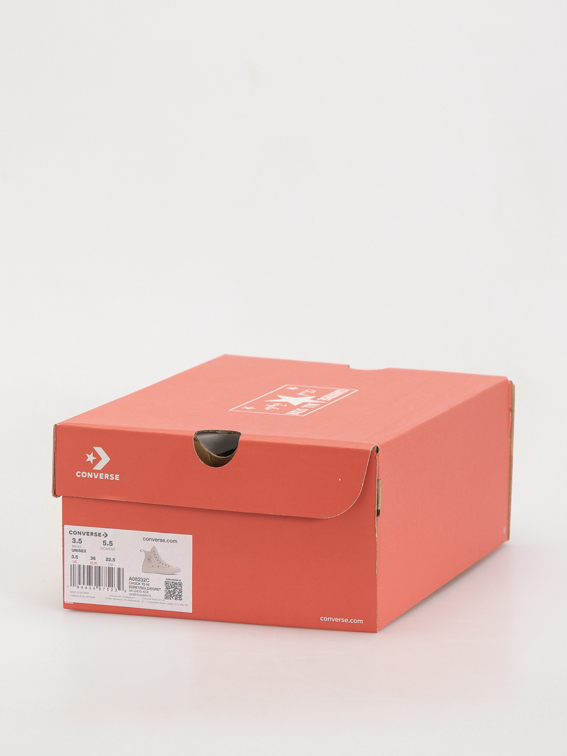 Trampki Converse Chuck 70 Hi (egret/gold/egret)