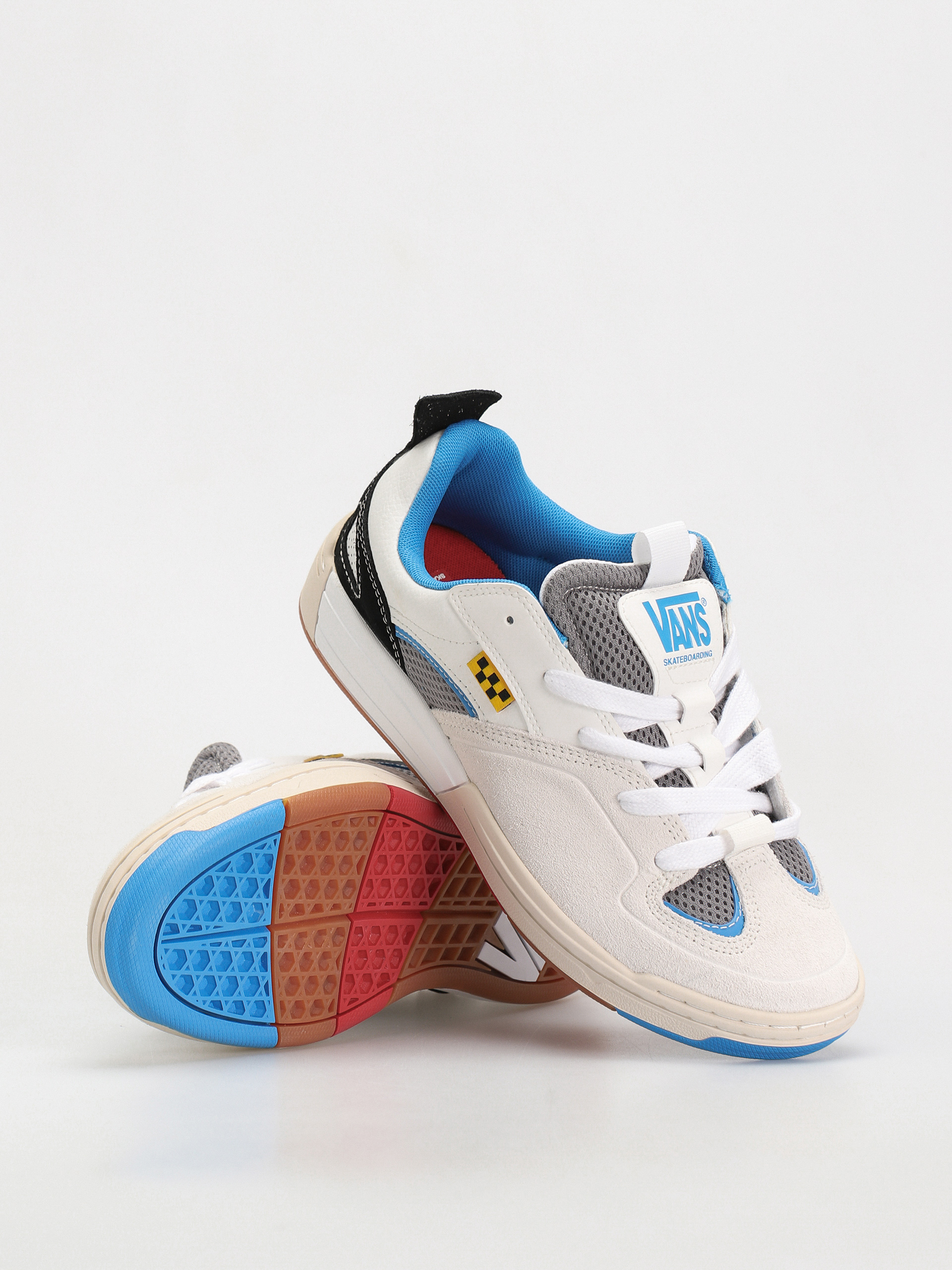 Buty Vans Skate Mixxa - biały, beżowy, wielobarwny (athletic