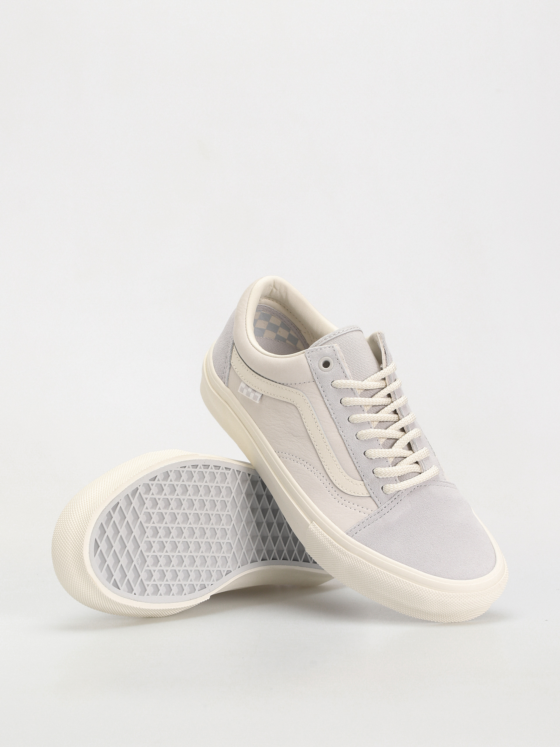 Buty Vans Skate Old Skool (grey/marshmallow)