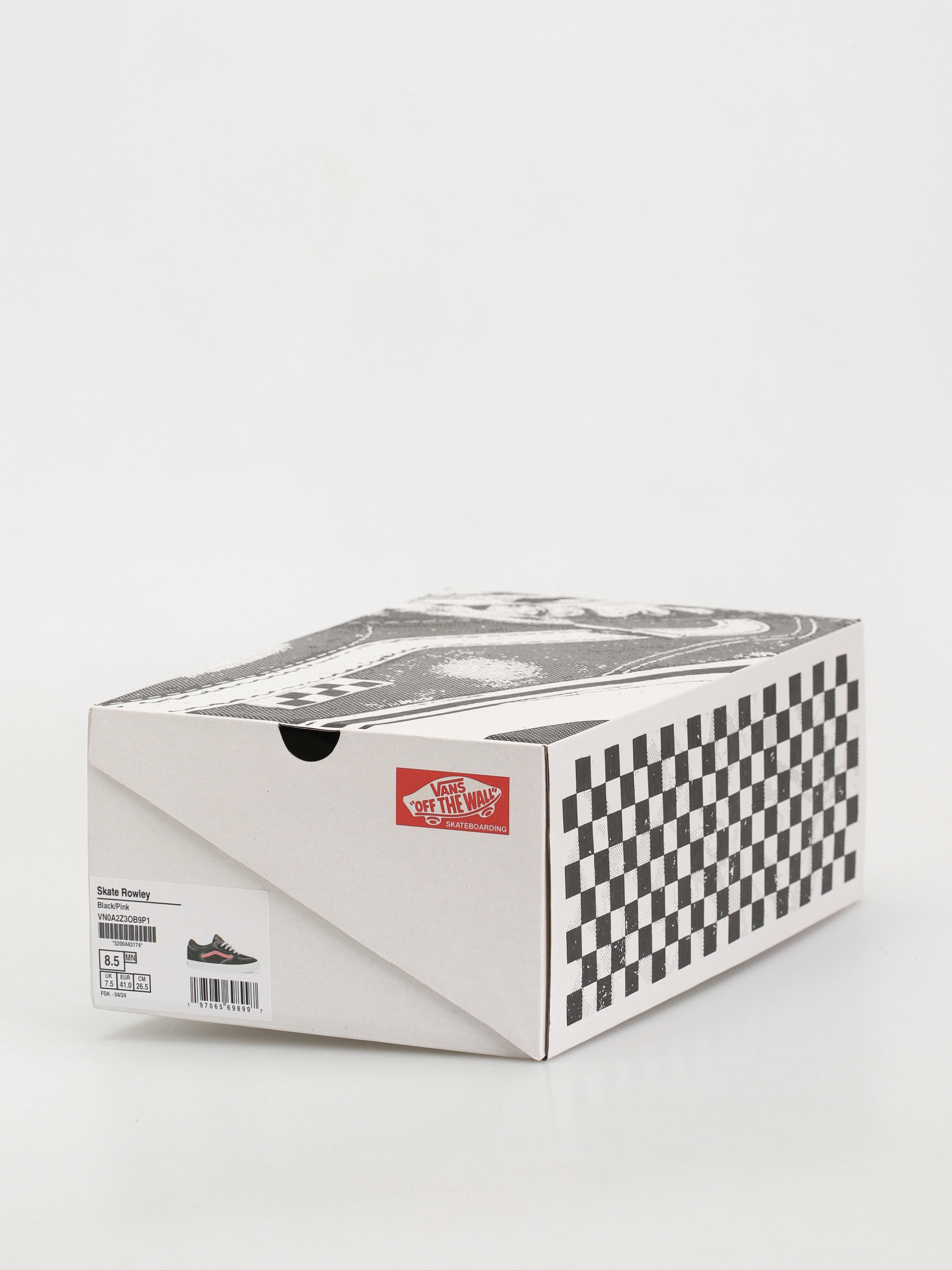 Buty Vans Skate Rowley (black/pink)