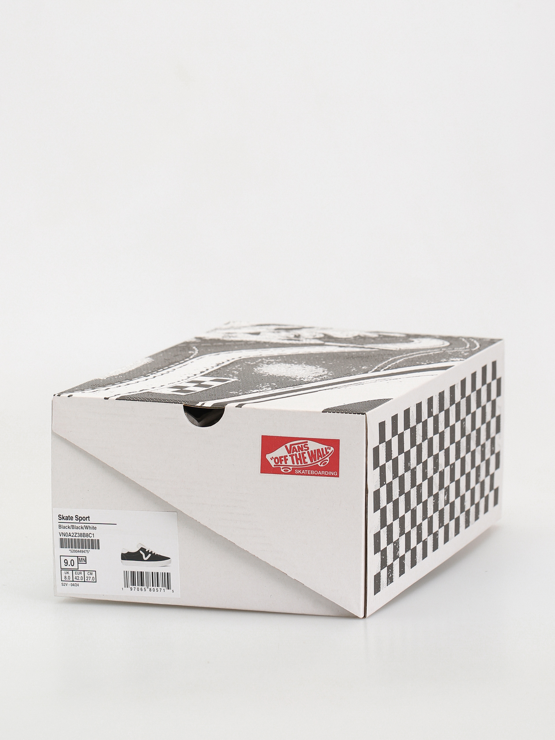 Buty Vans Skate Sport (black/black/white)