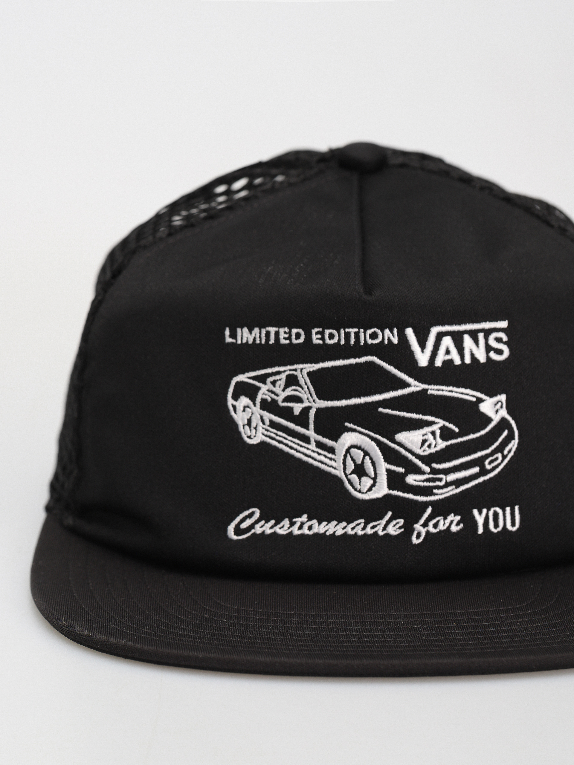 Czapka z daszkiem Vans Retro Unstructured Trucker (black)