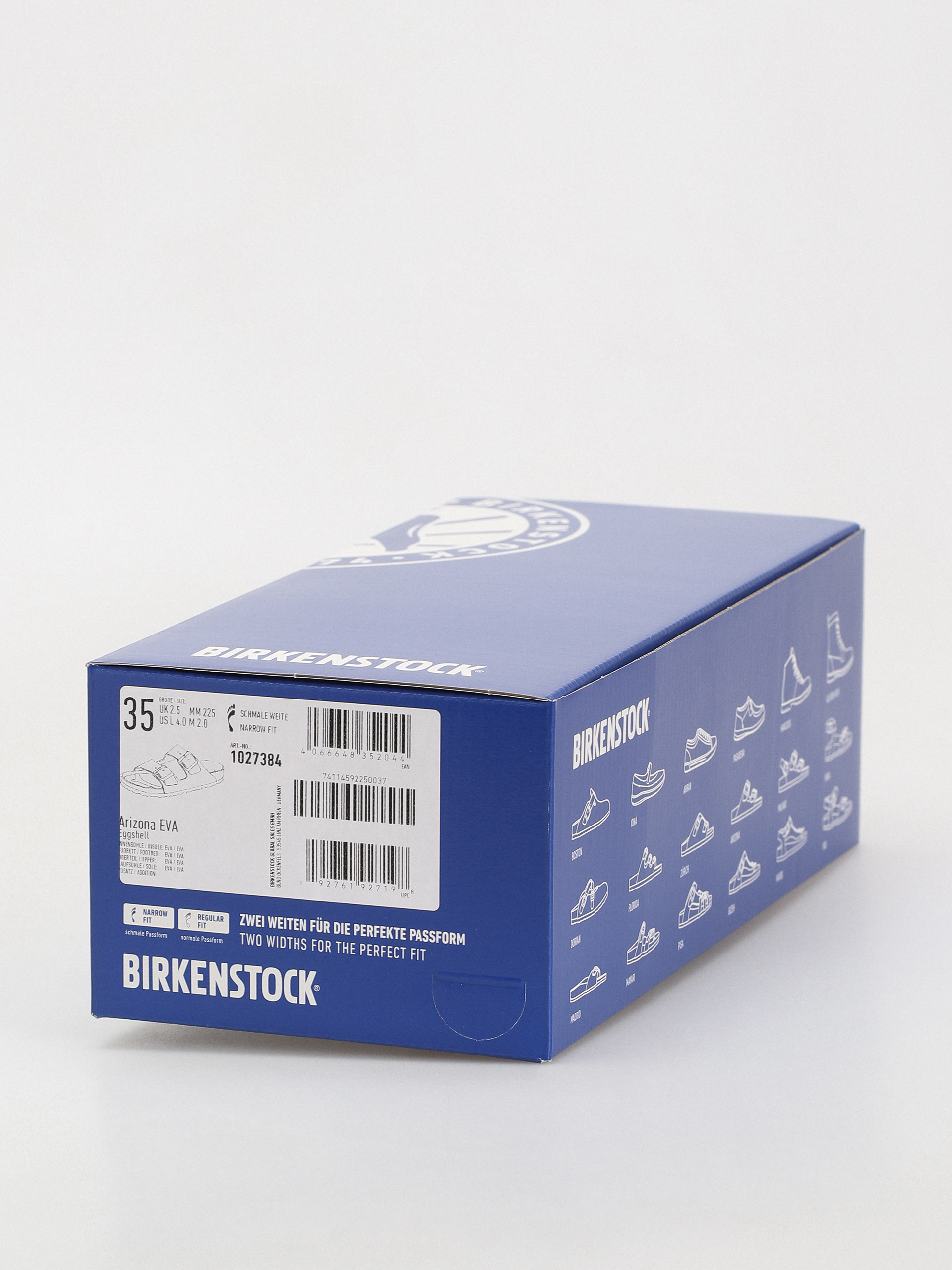 Klapki Birkenstock Arizona Essentials EVA Narrow Wmn (eggshell)