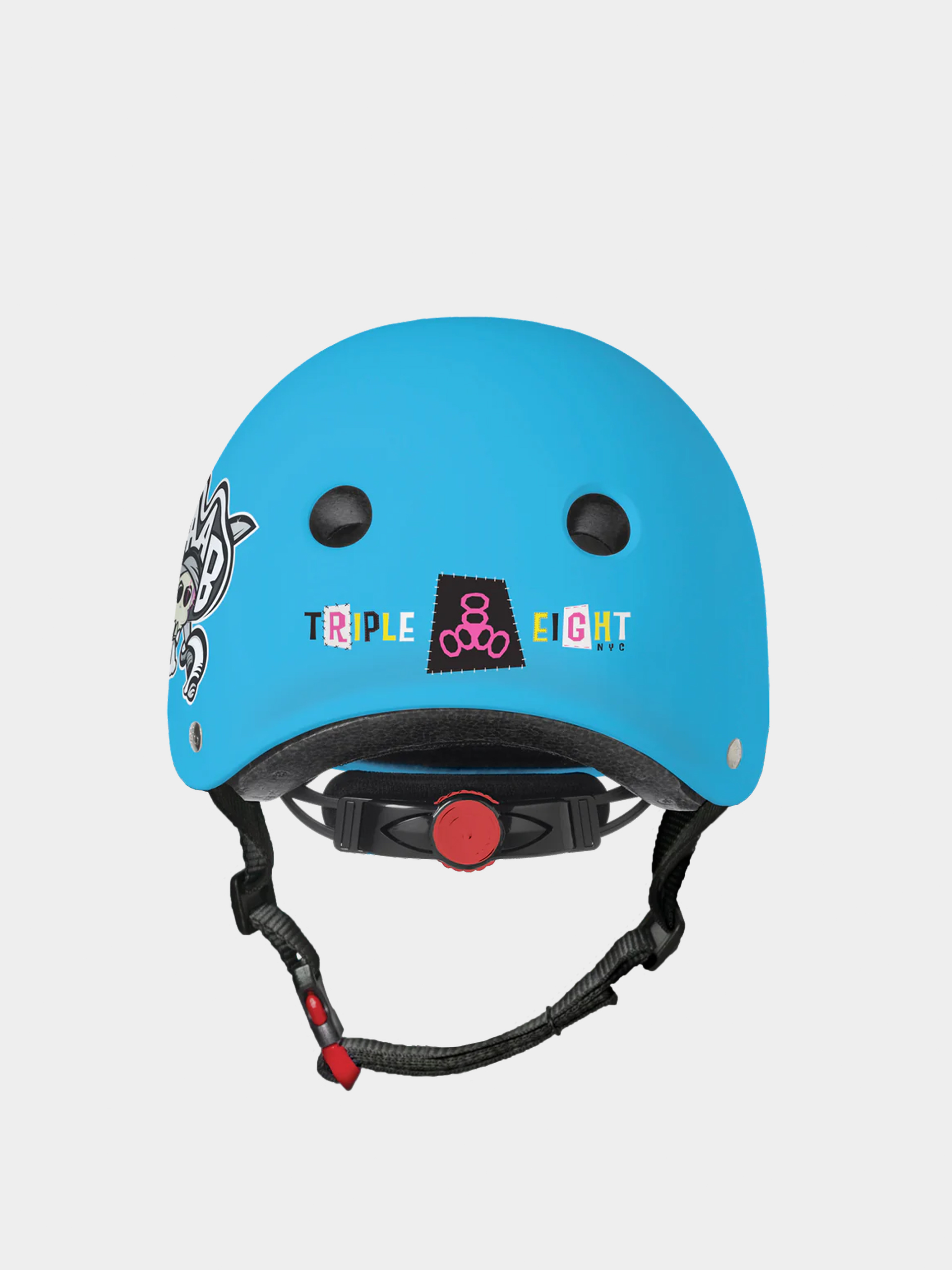 Kask Triple Eight Lil 8 Staab Edition Dual Certified Helmet With Eps Liner JR (neon blue)