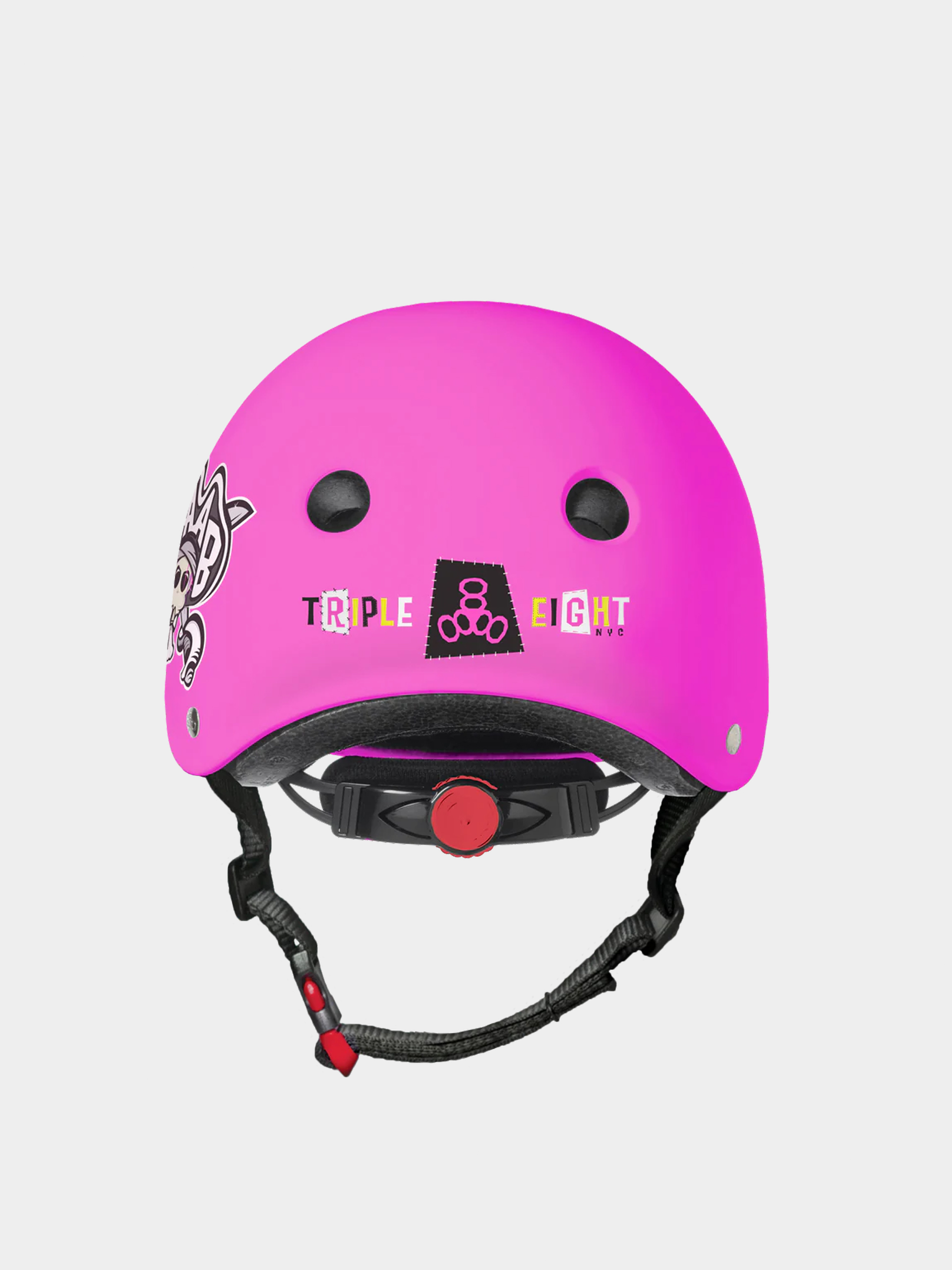 Kask Triple Eight Lil 8 Staab Edition Dual Certified Helmet With Eps Liner JR (neon pink)