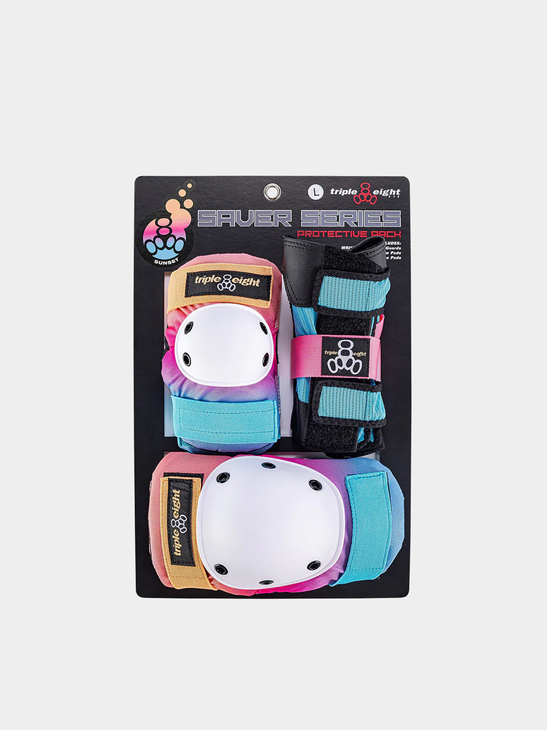 Ochraniacze Triple Eight Saver Color Series 3 Pack (sunset)