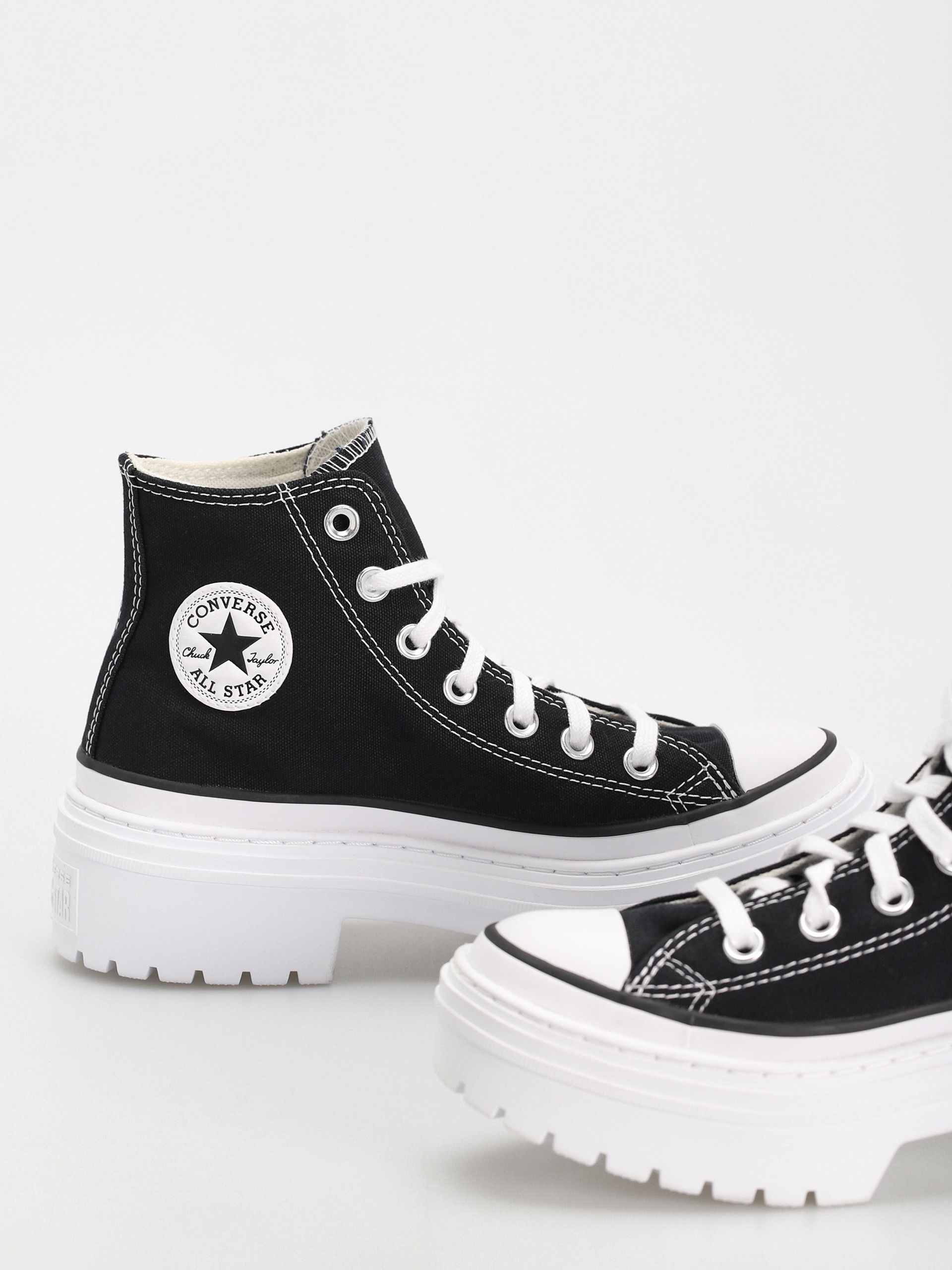 靴 CONVERSE Chuck Taylor All Star Buty Converse Chuck Taylor All Star Lugged Heel Wmn - czarny