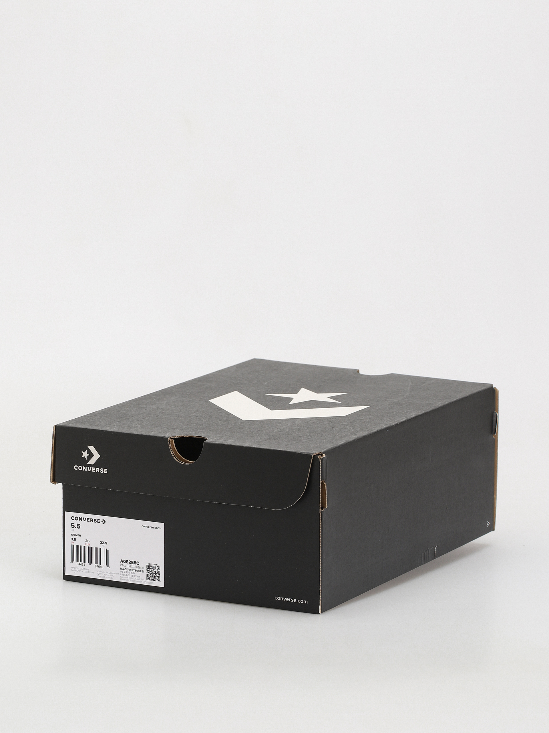 Buty Converse Chuck Taylor All Star Lugged Heel Wmn (black/white/egret)