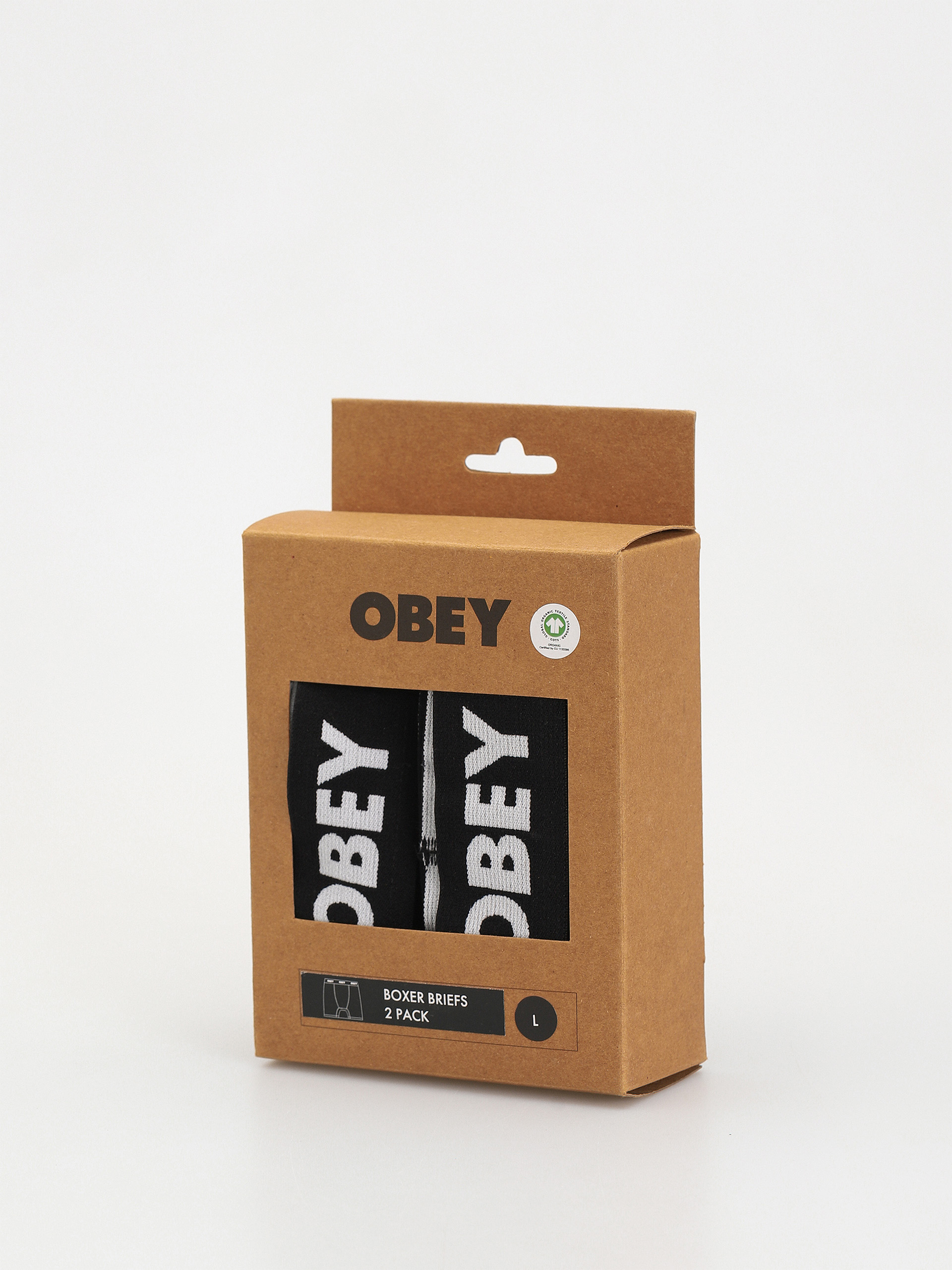 Bielizna OBEY Established Work 2 Pack (black)