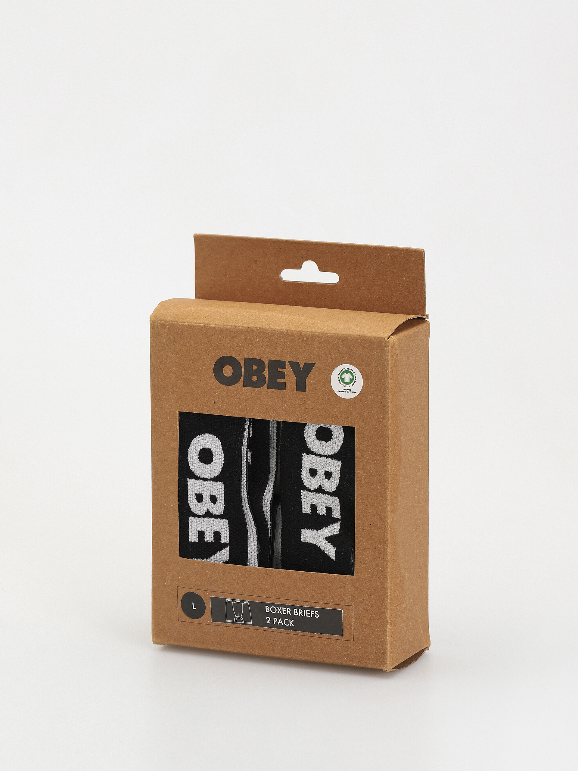 Bielizna OBEY Established Work 2 Pack (white)