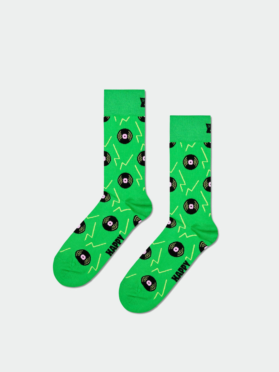 Skarpetki Happy Socks Vinyl Green (green)