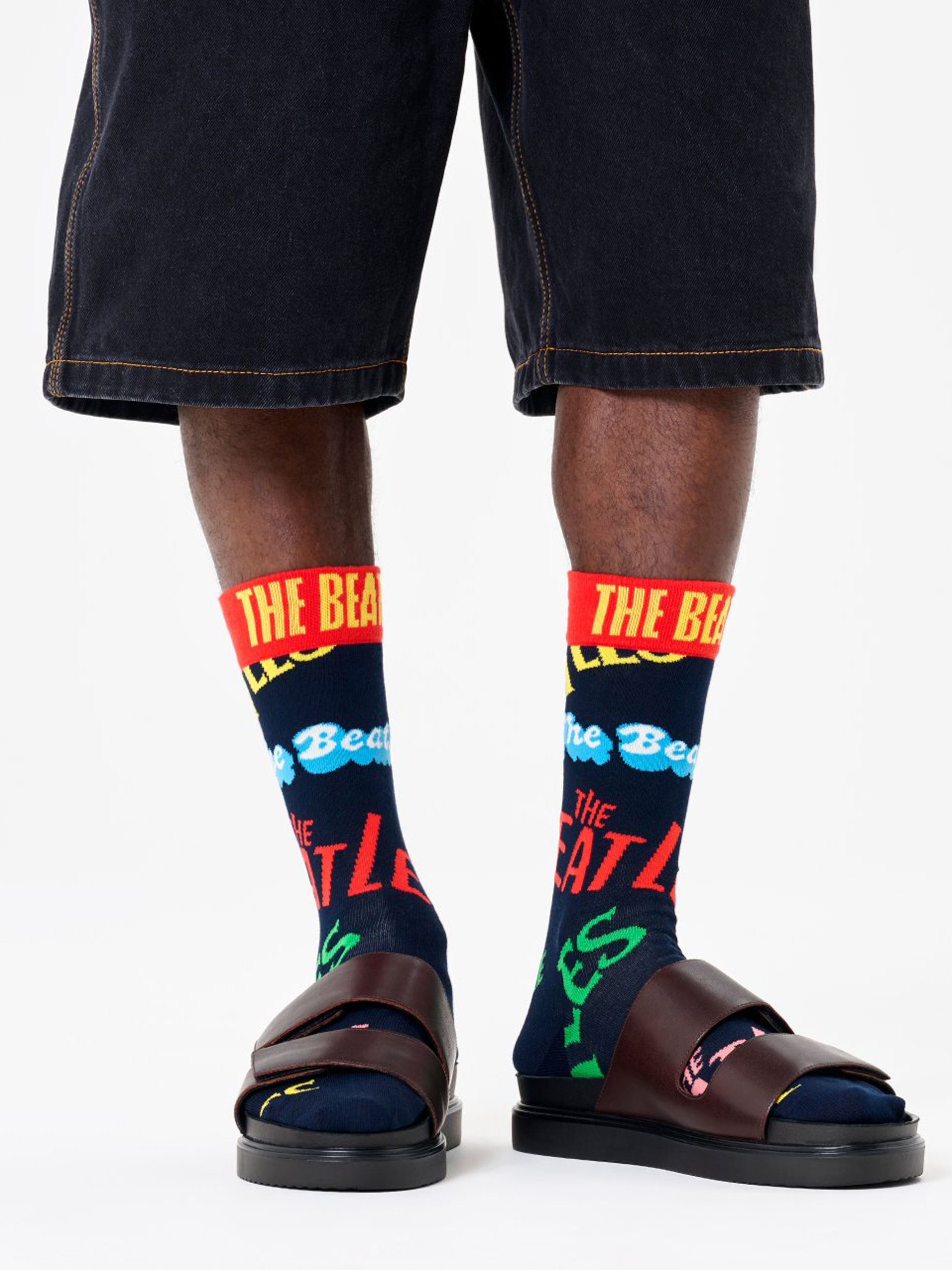 Skarpetki Happy Socks Beatles In The Name Of (navy)