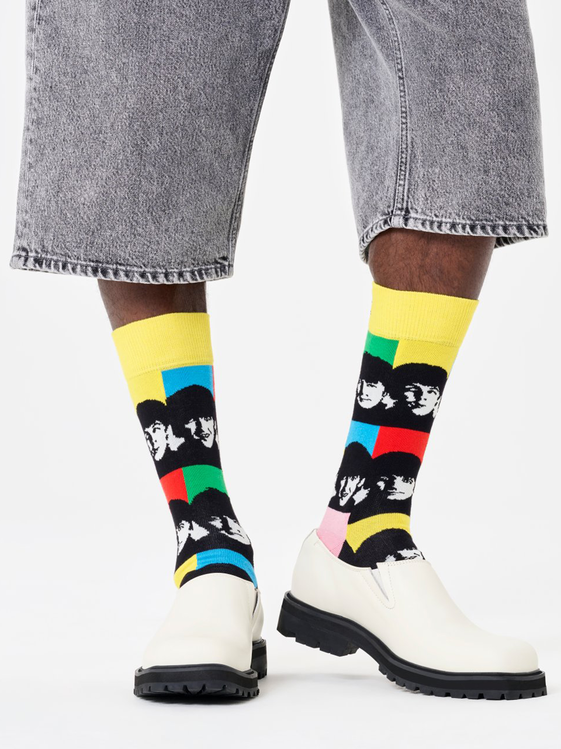 Skarpetki Happy Socks Beatles All Together Now (black)