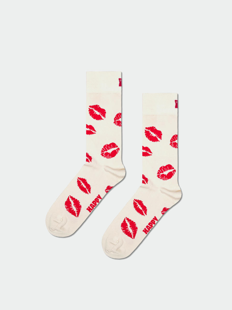 Skarpetki Happy Socks Kisses (white)