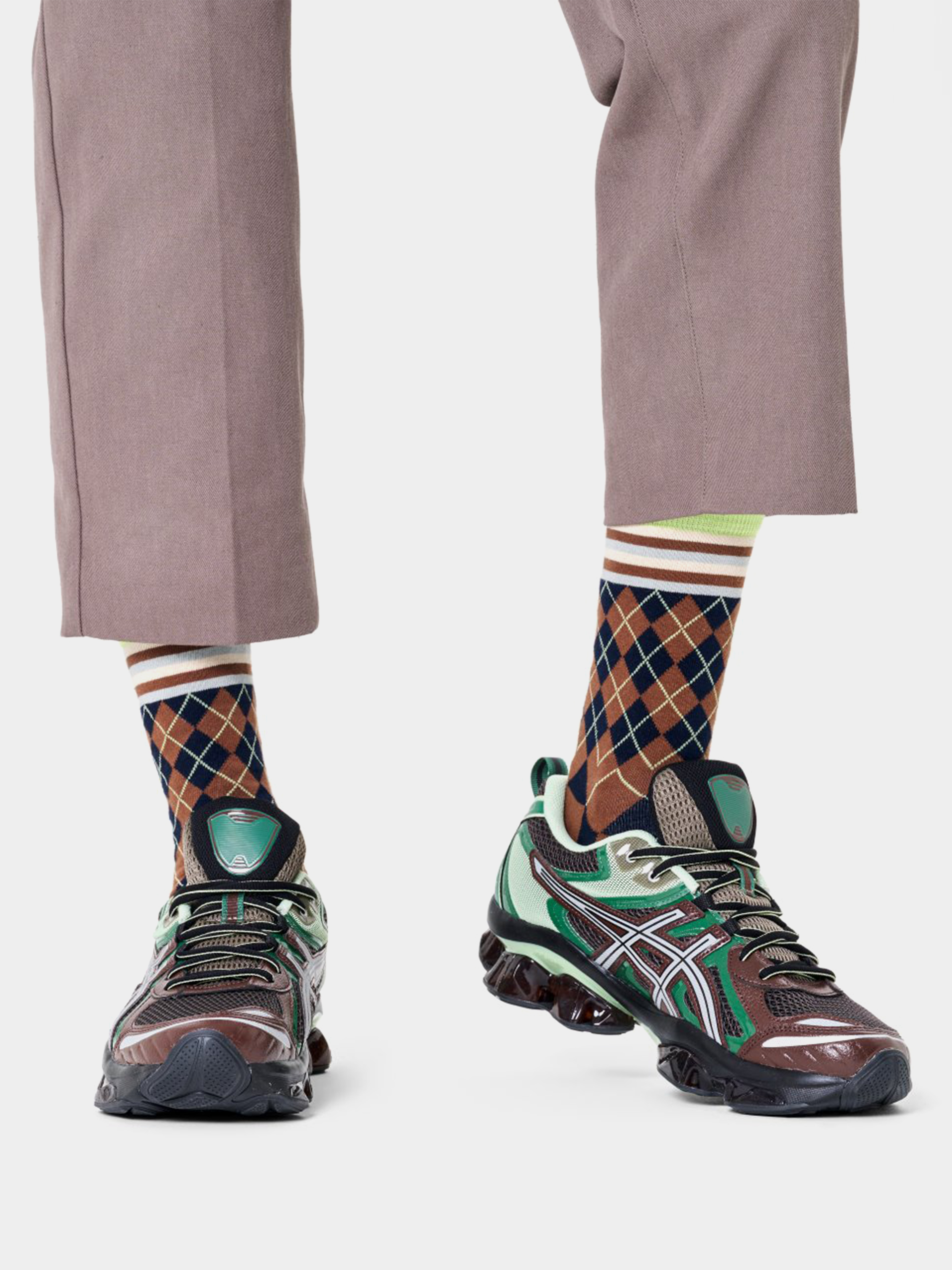 Skarpetki Happy Socks Mixed Argyle (navy)